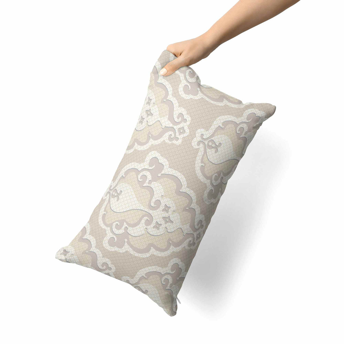 etérea Renforcé Bettwäsche Trisa Beige 40x80 cm 1x Kopfkissenbezug