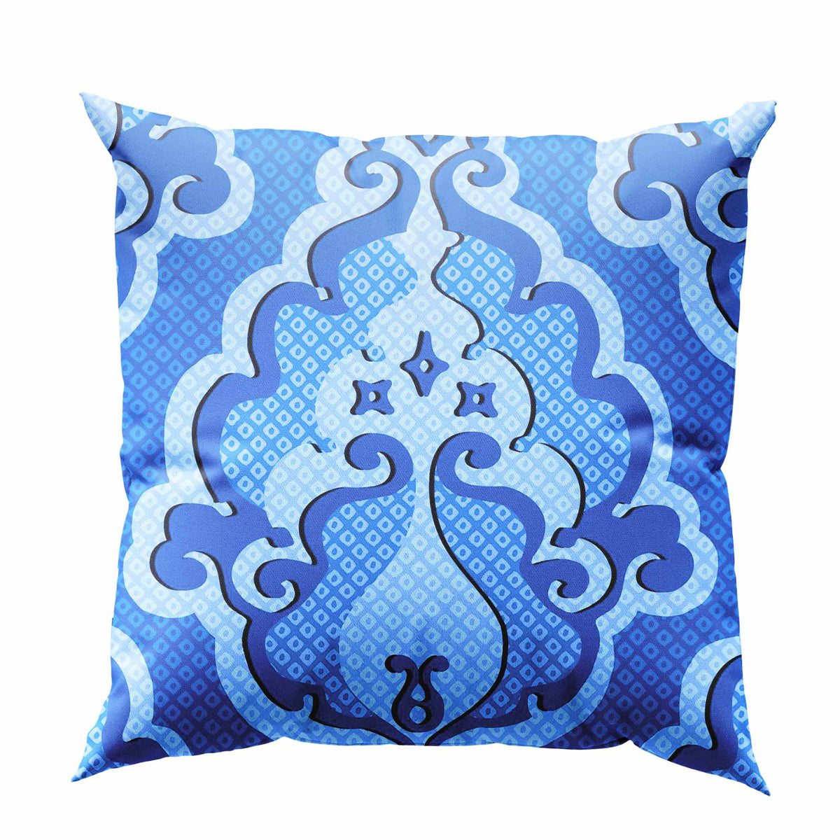 etérea Renforcé Bettwäsche Trisa Blau 40x40 cm 1x Kopfkissenbezug