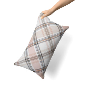 etérea Renforcé Baumwoll Bettwäsche Square Braun und Grün