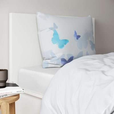 etérea Mako Satin Bettwäsche Lilu #farbe_blau