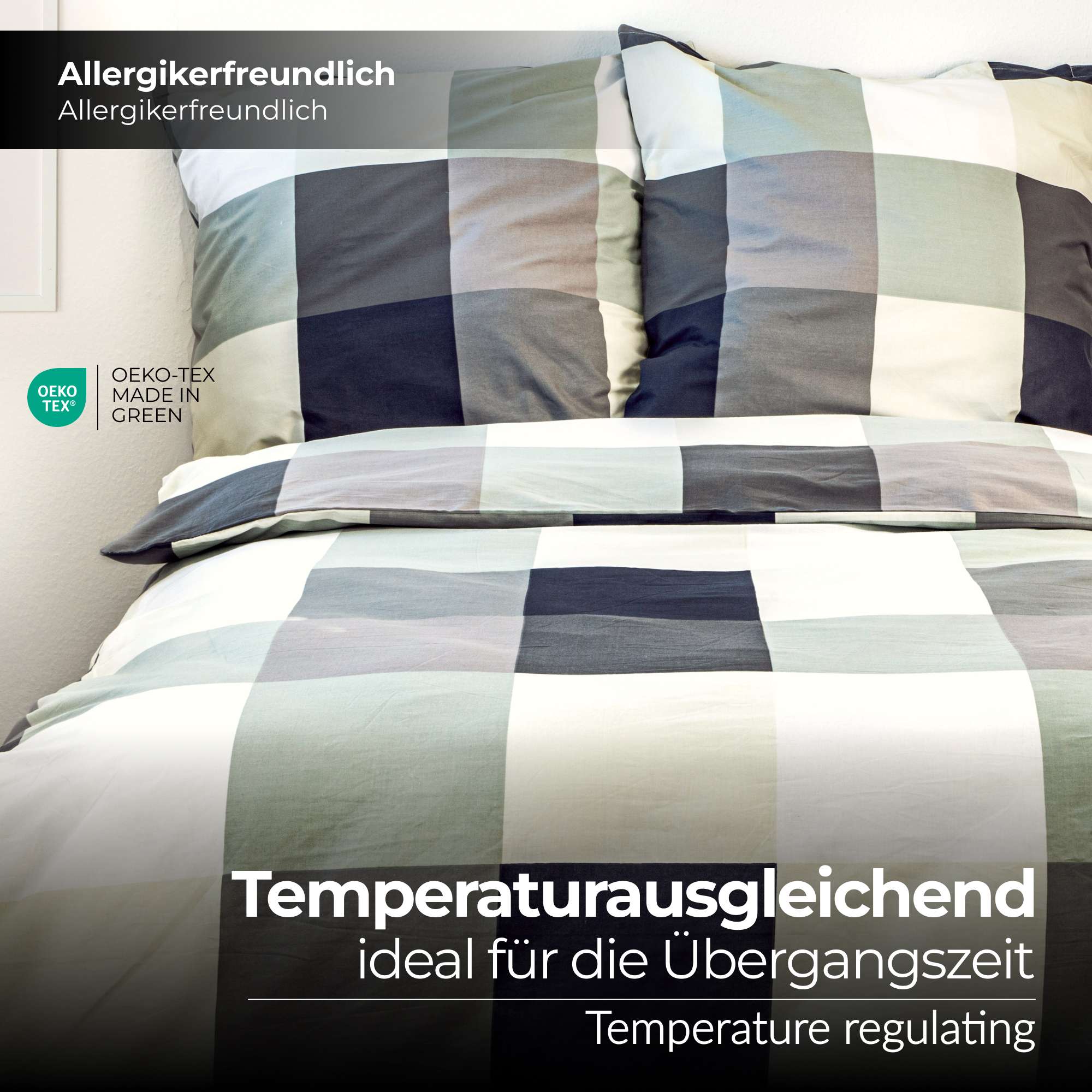 etérea Renforcé Bettwäsche Rian Modern - Bild 1
