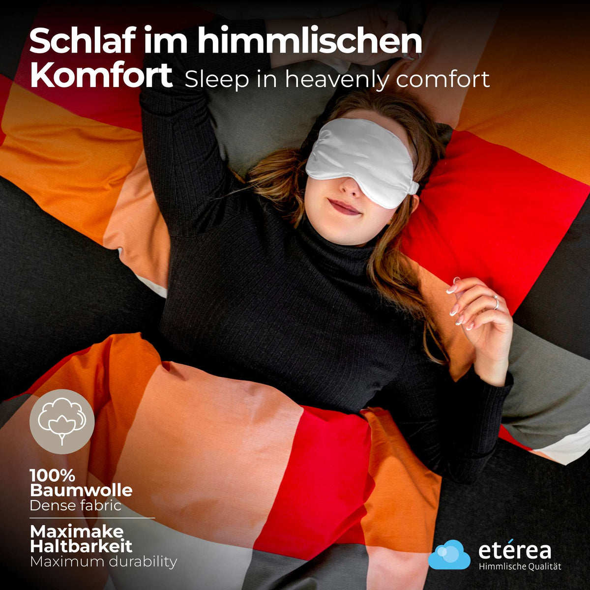 etérea Renforcé Bettwäsche Rian Modern 80x80 cm 1x Kopfkissenbezug