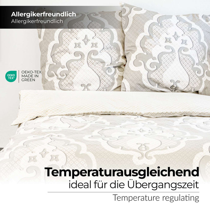 etérea Renforcé Bettwäsche Trisa Beige - Bild 3