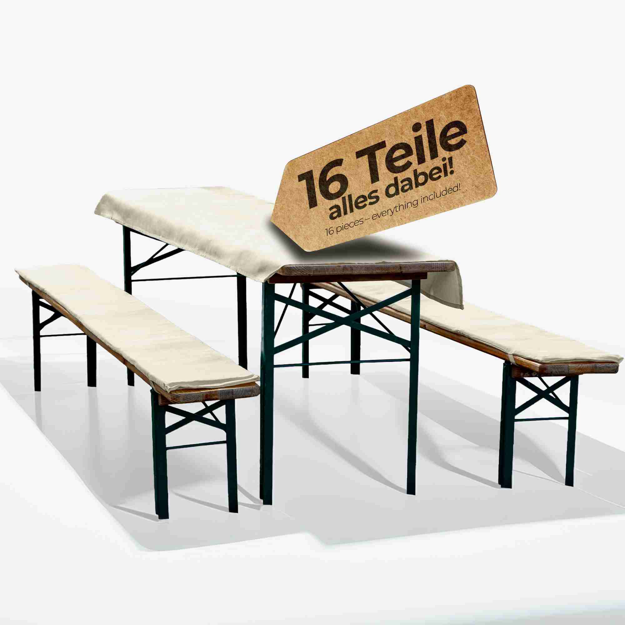 etérea Biertisch Auflagen Set