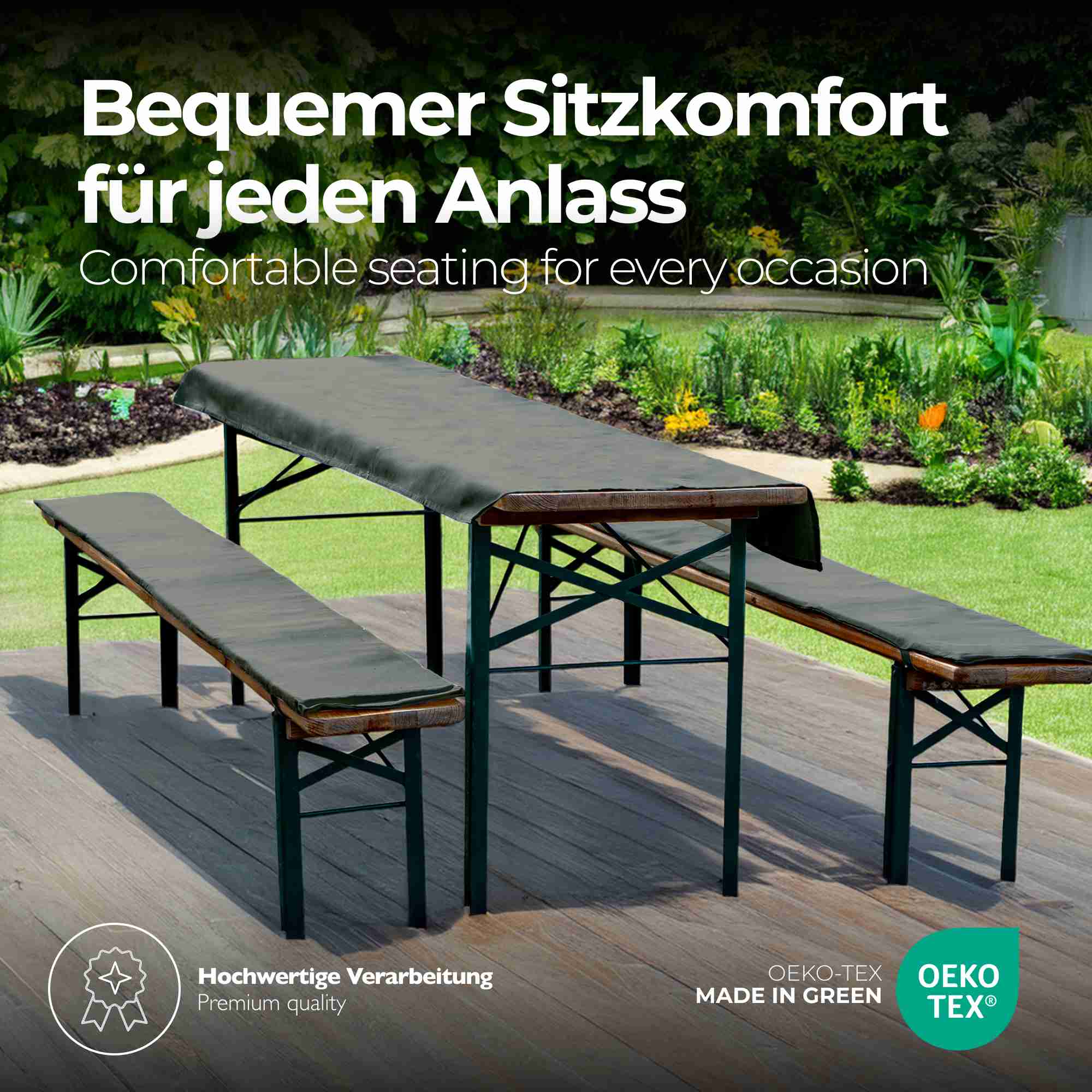 etérea Biertisch Auflagen Set