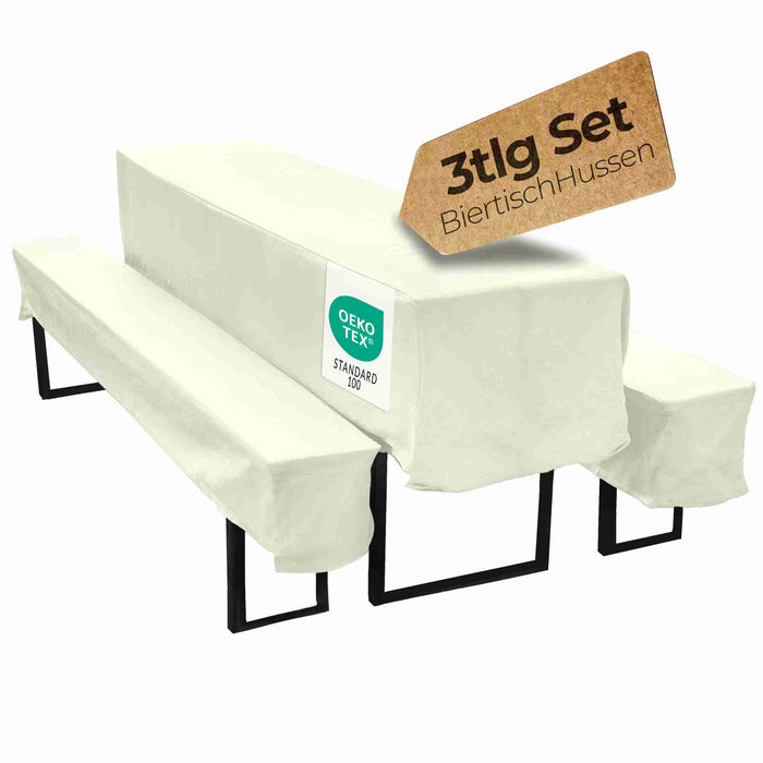 etérea Biertisch Hussen Set #farbe_creme