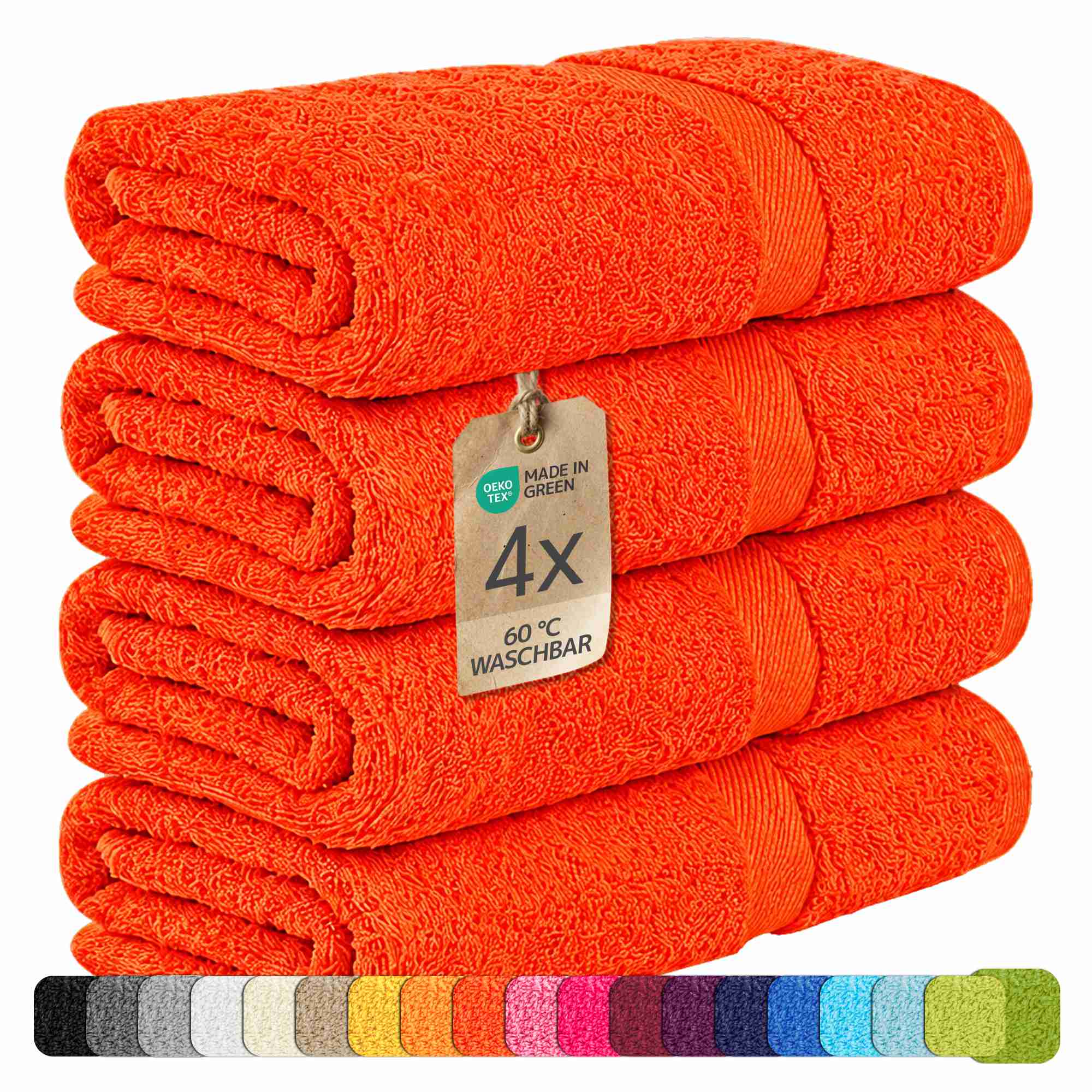 etérea 10er Pack Handtücher Carli Handtuch Bulkset