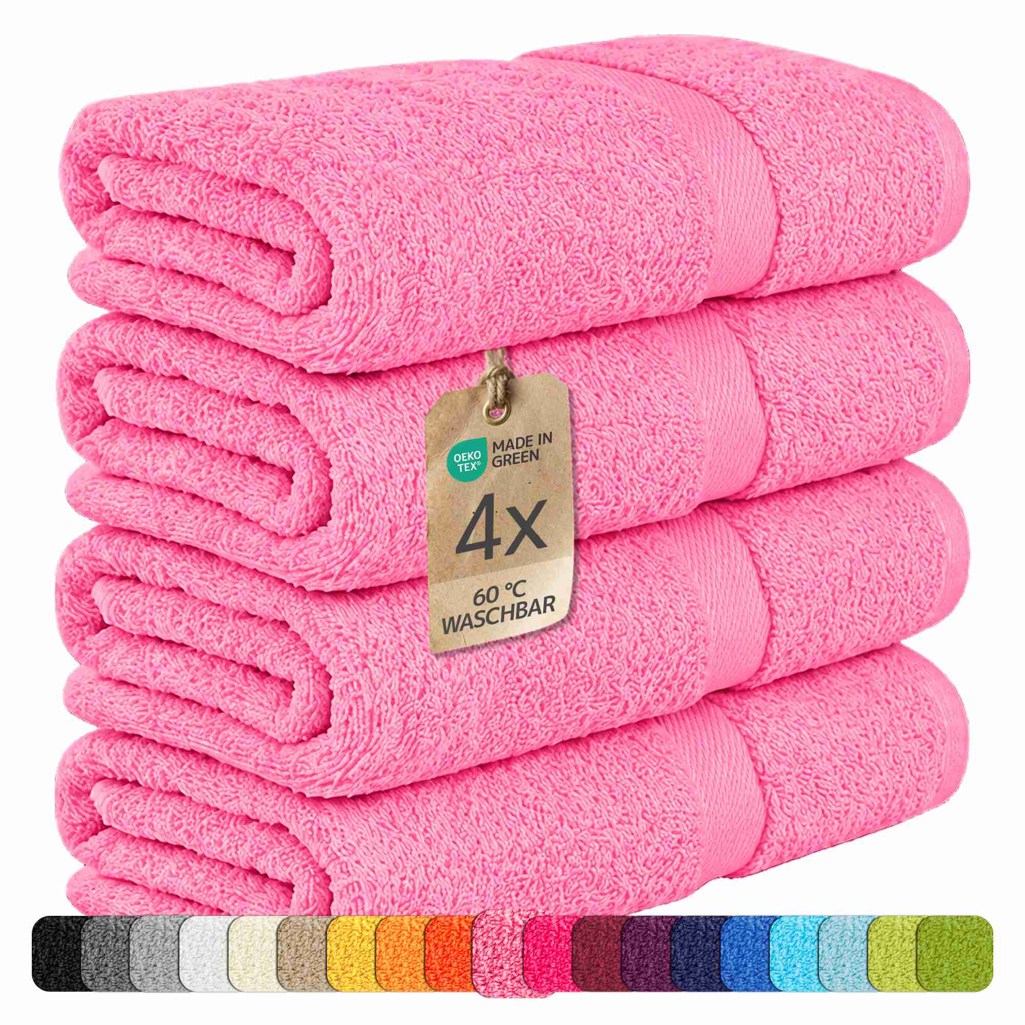 etérea 10er Pack Handtücher Carli Handtuch Bulkset
