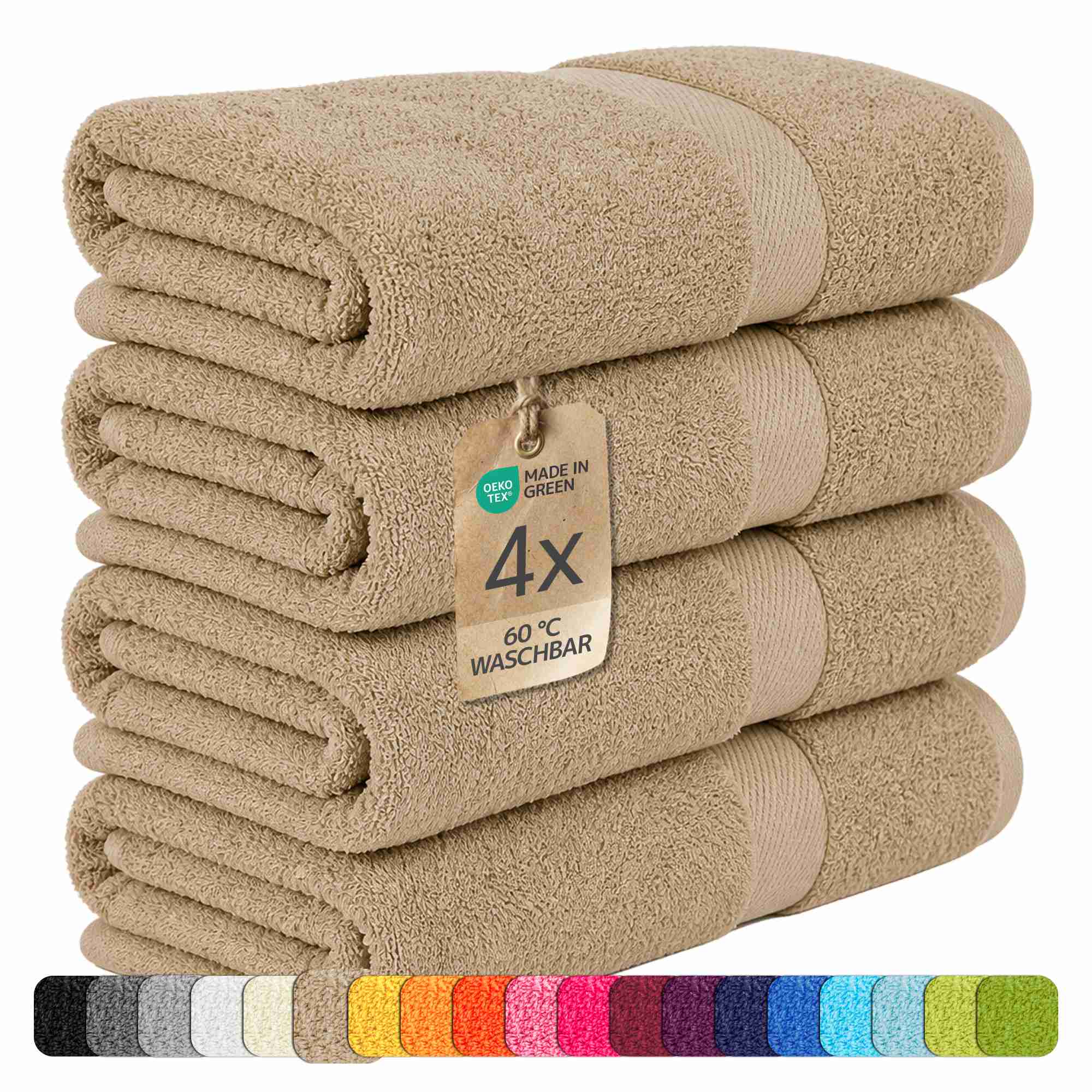 etérea 10er Pack Handtücher Carli Handtuch Bulkset