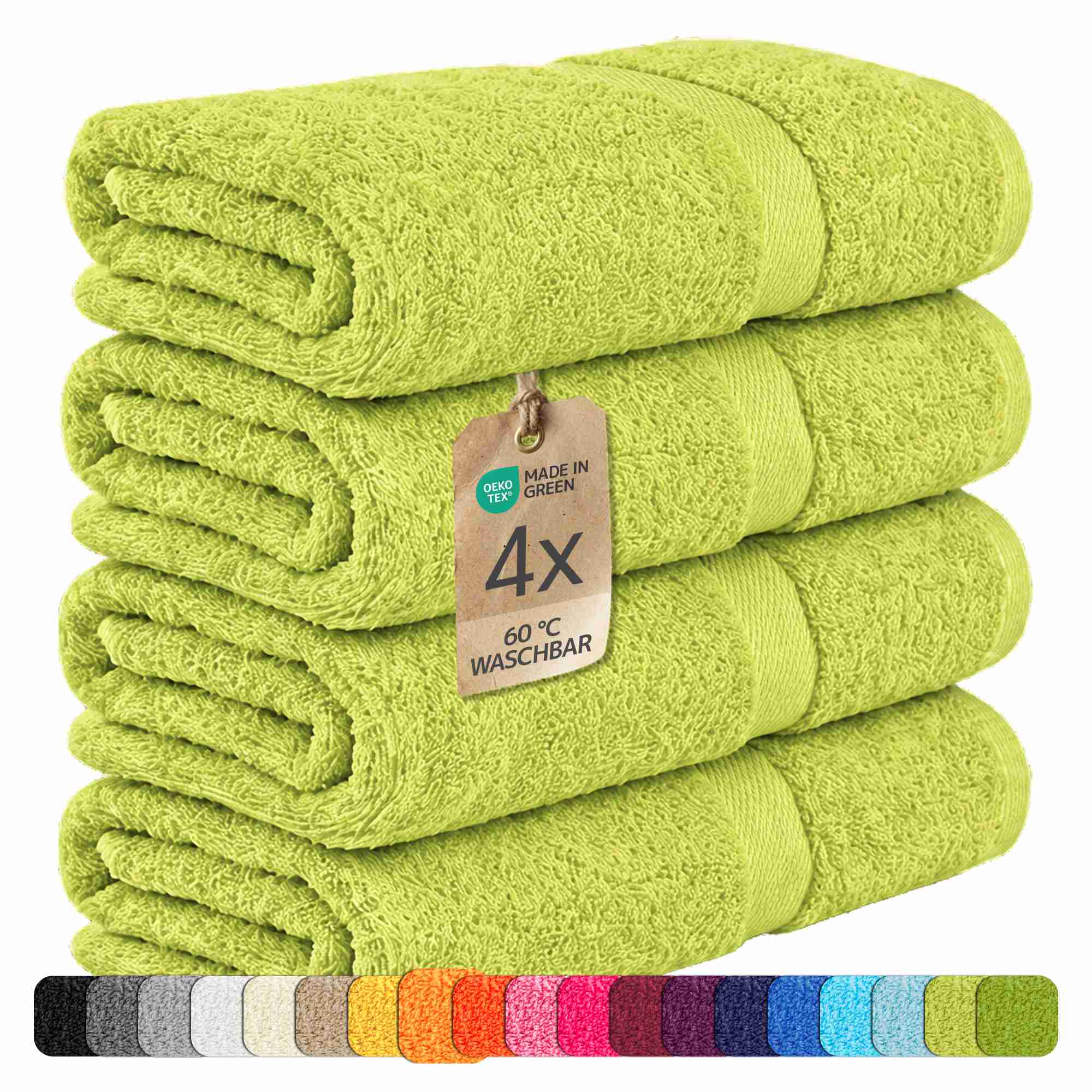 etérea 10er Pack Handtücher Carli Handtuch Bulkset