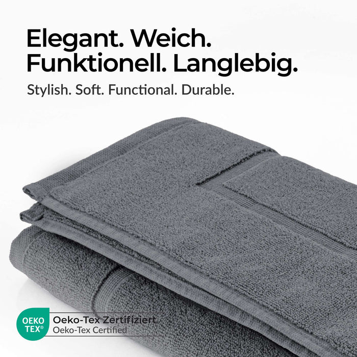 etérea 2 tlg. Carli Duschvorleger Baumwolle #farbe_