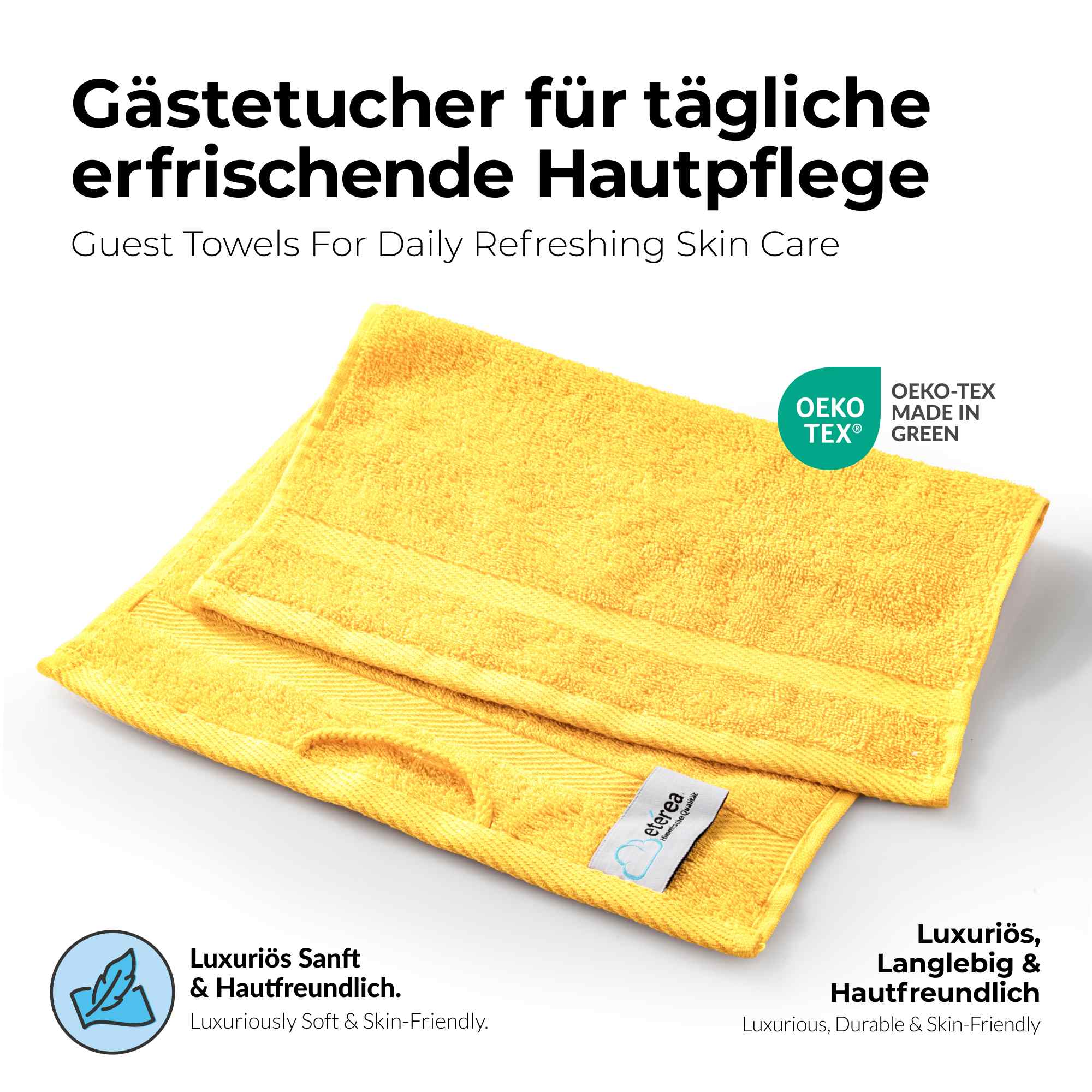 etérea 10er Pack Handtücher Carli Handtuch Bulkset