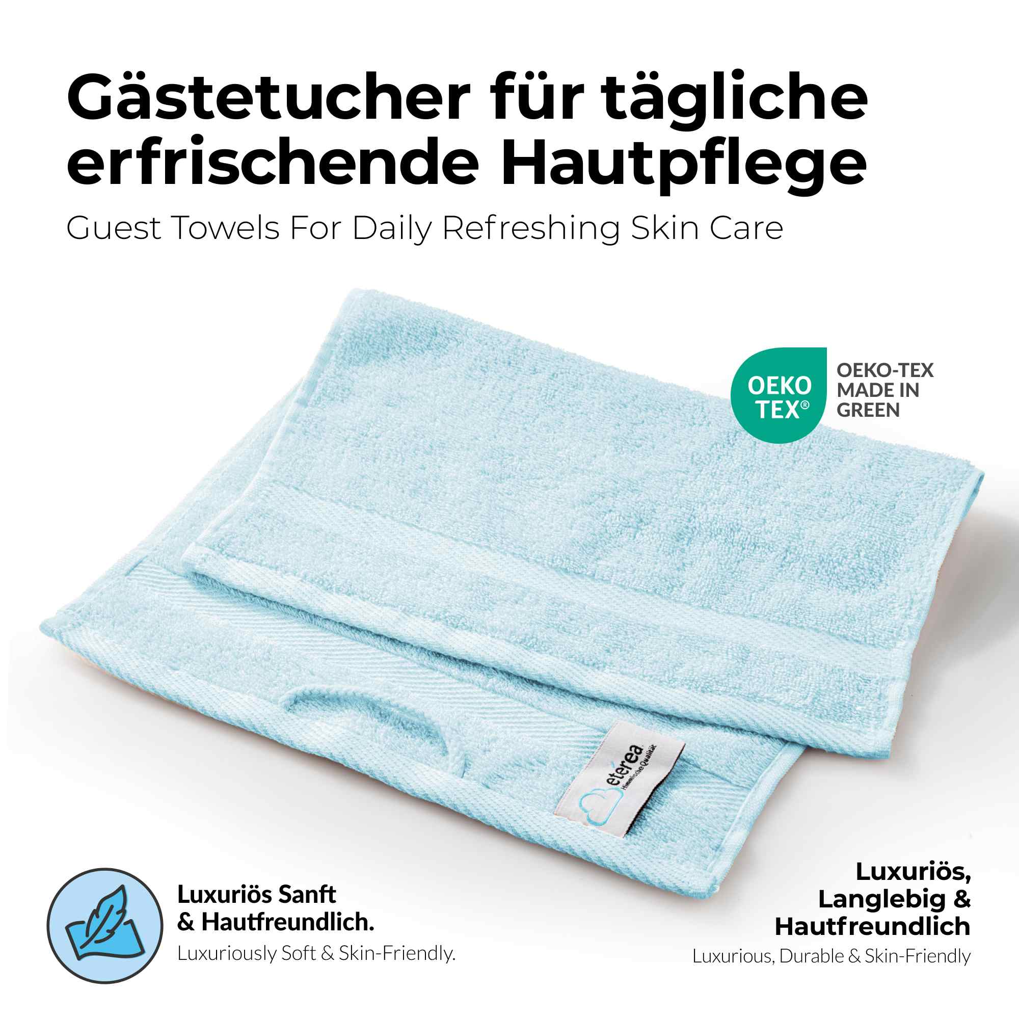 etérea 10er Pack Handtücher Carli Handtuch Bulkset