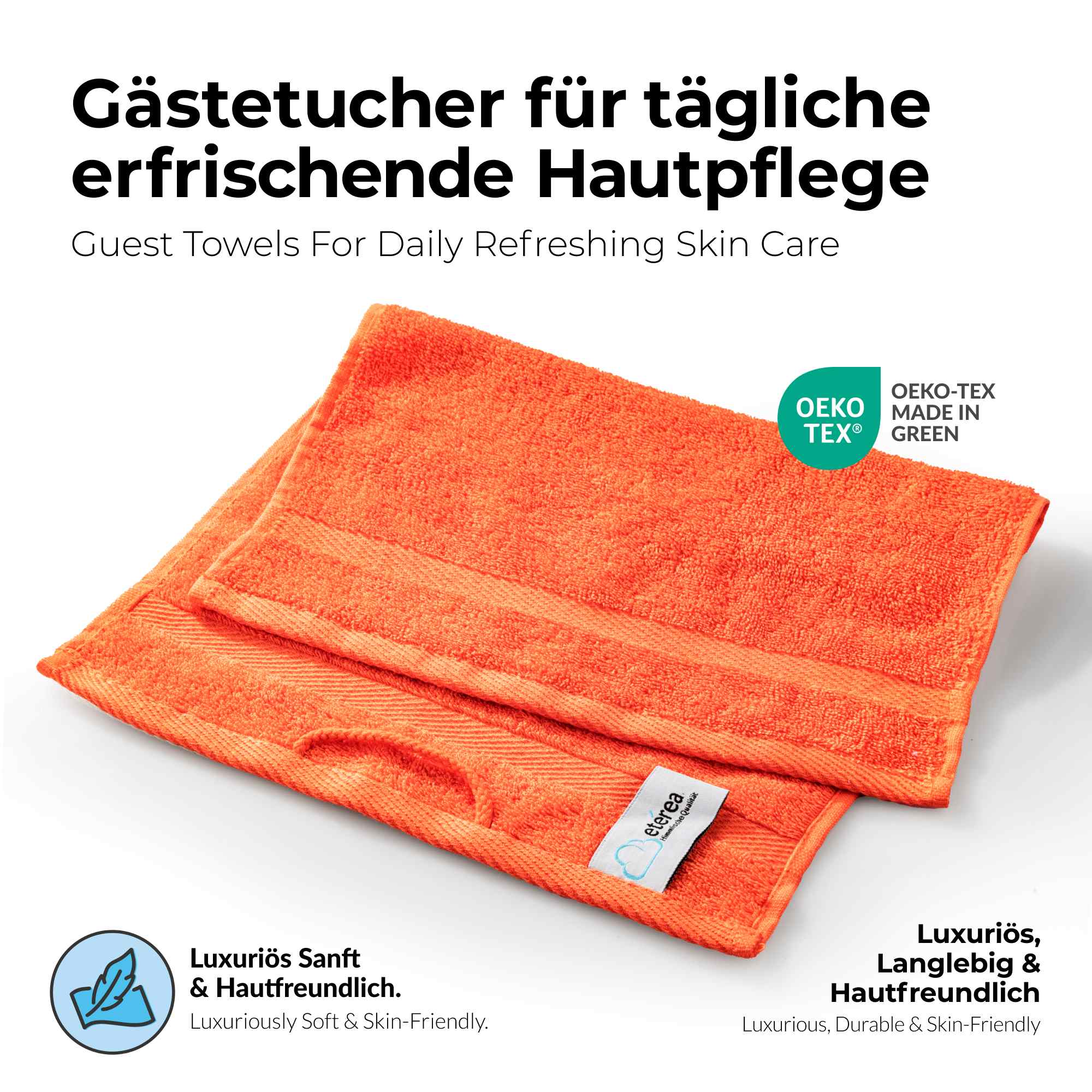 etérea 10er Pack Handtücher Carli Handtuch Bulkset
