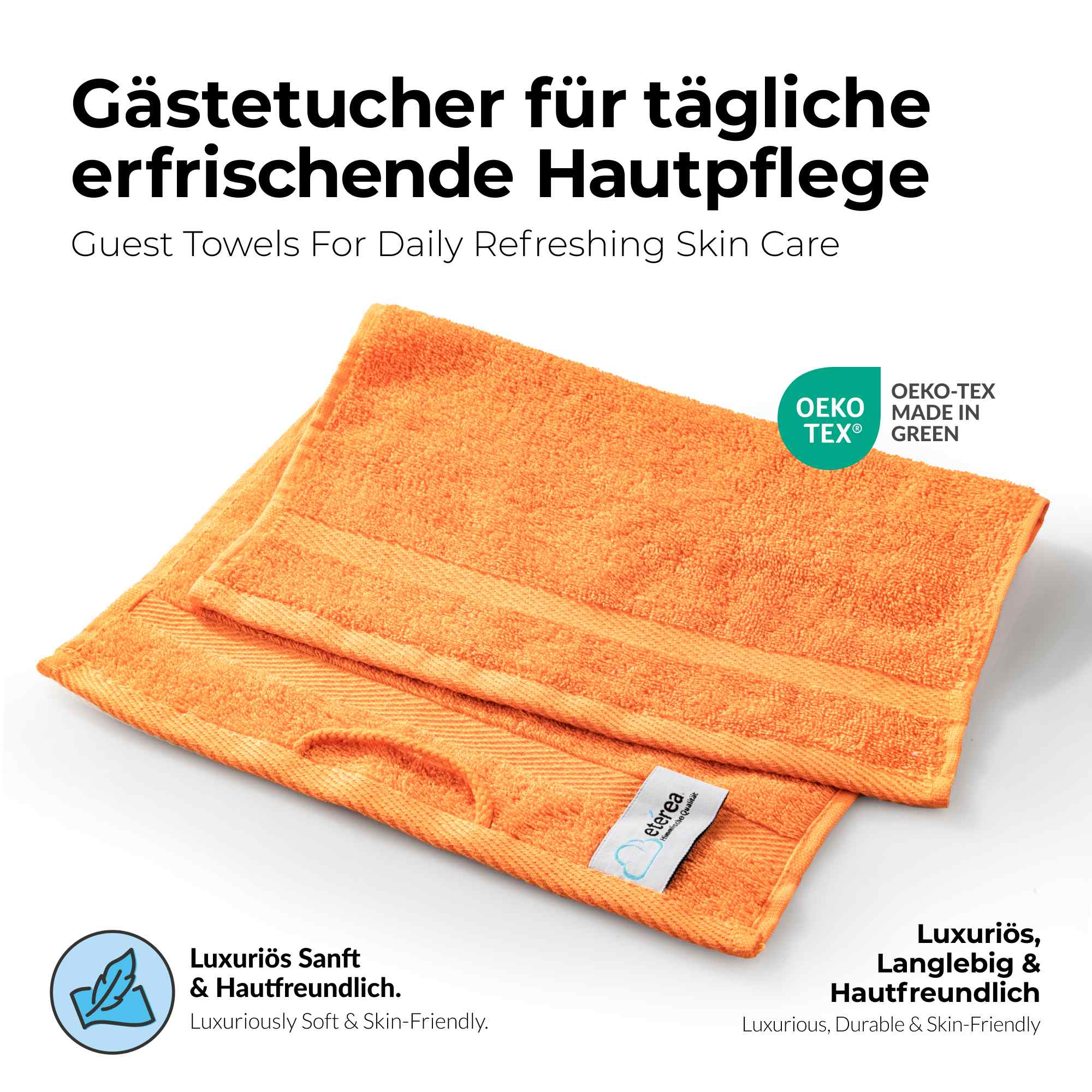 etérea 10er Pack Handtücher Carli Handtuch Bulkset