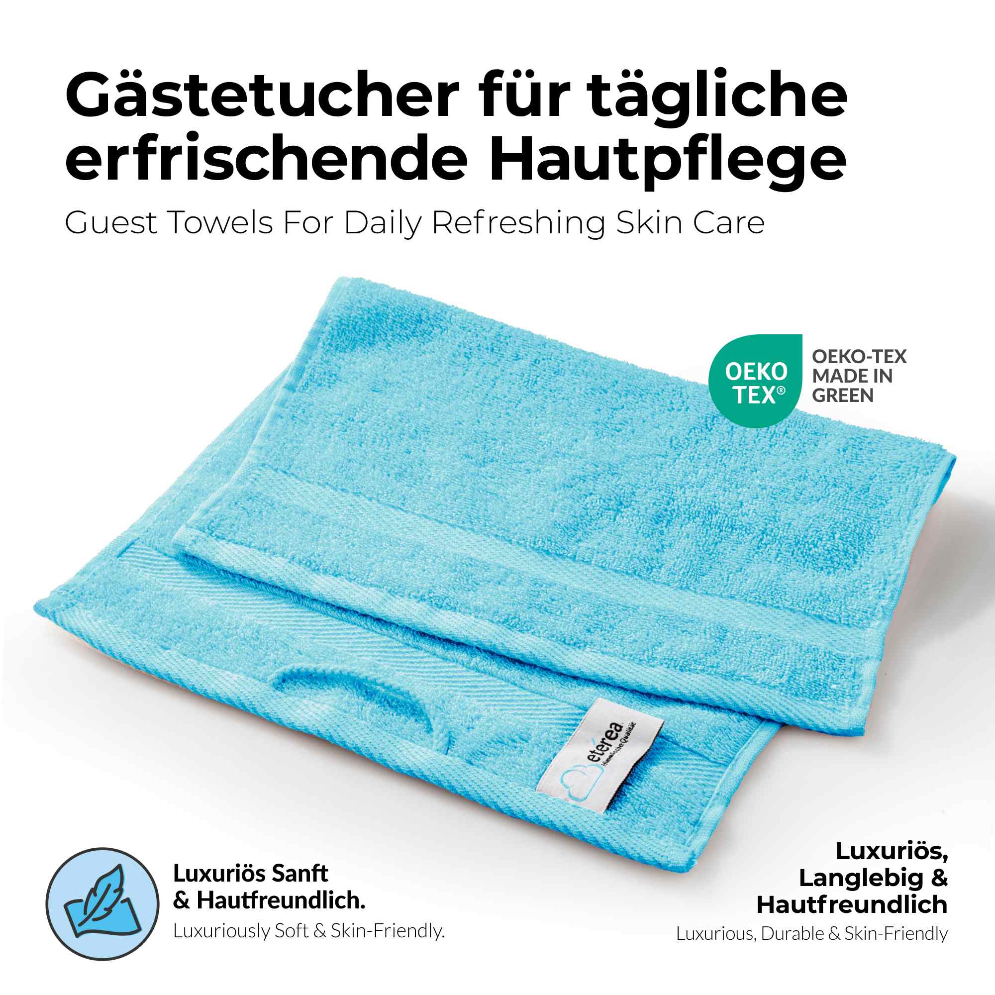 etérea 10er Pack Handtücher Carli Handtuch Bulkset