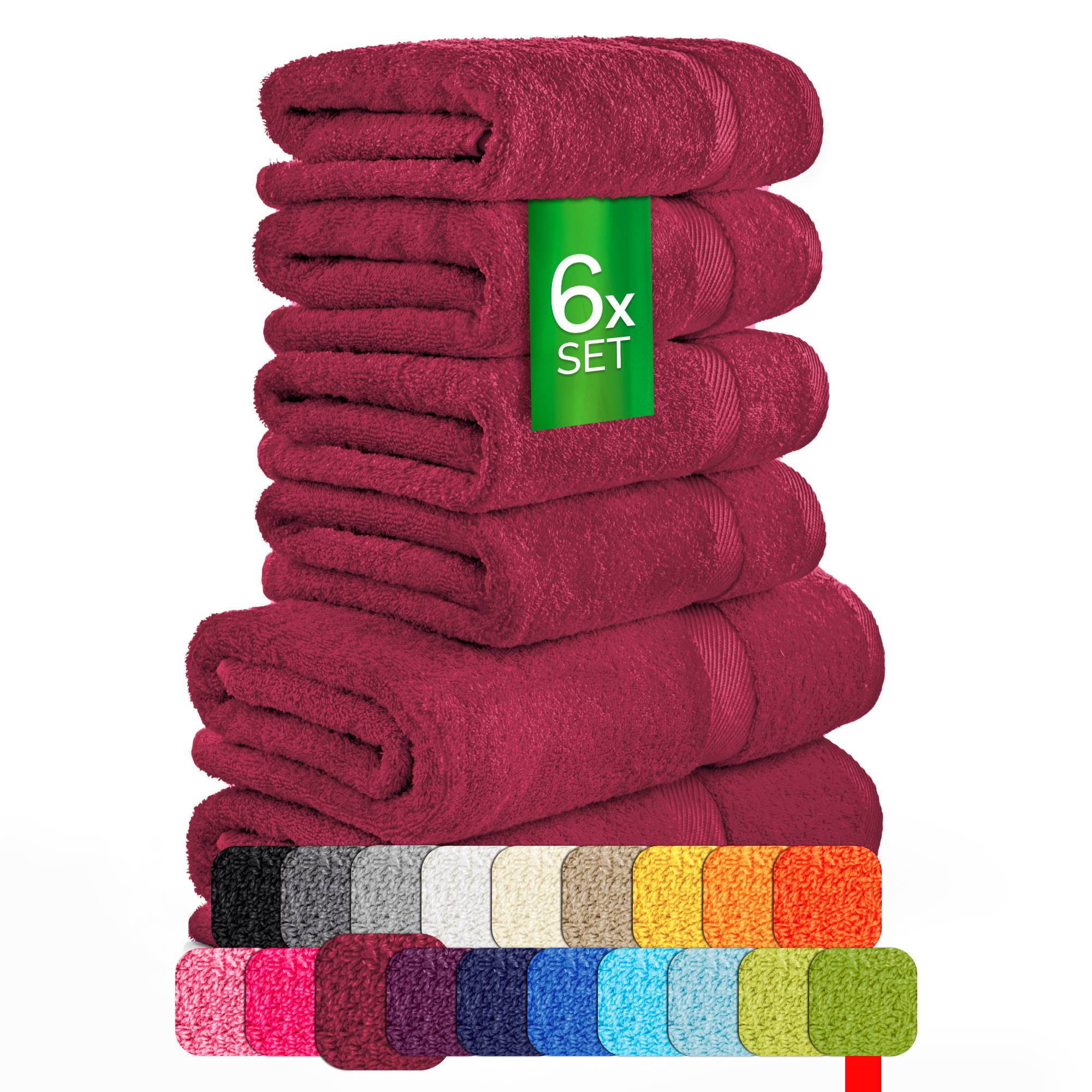 eterea Carli Handtuch Set 6 tlg. Eco