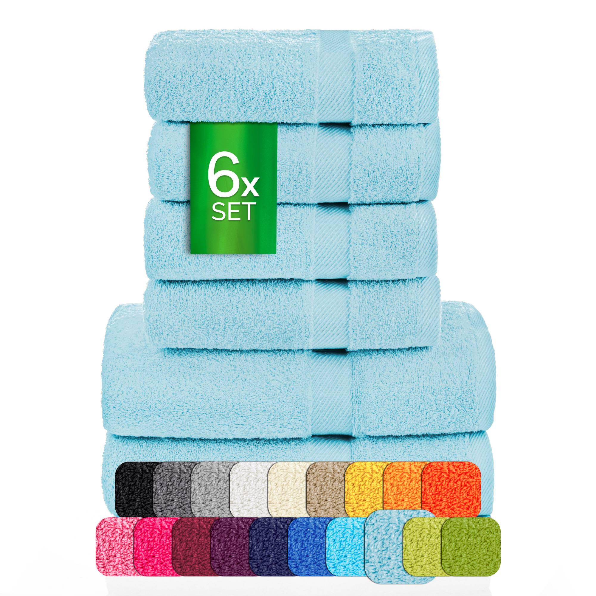 eterea Carli Handtuch Set 6 tlg. Eco
