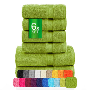 eterea Carli Handtuch Set 6 tlg. Eco