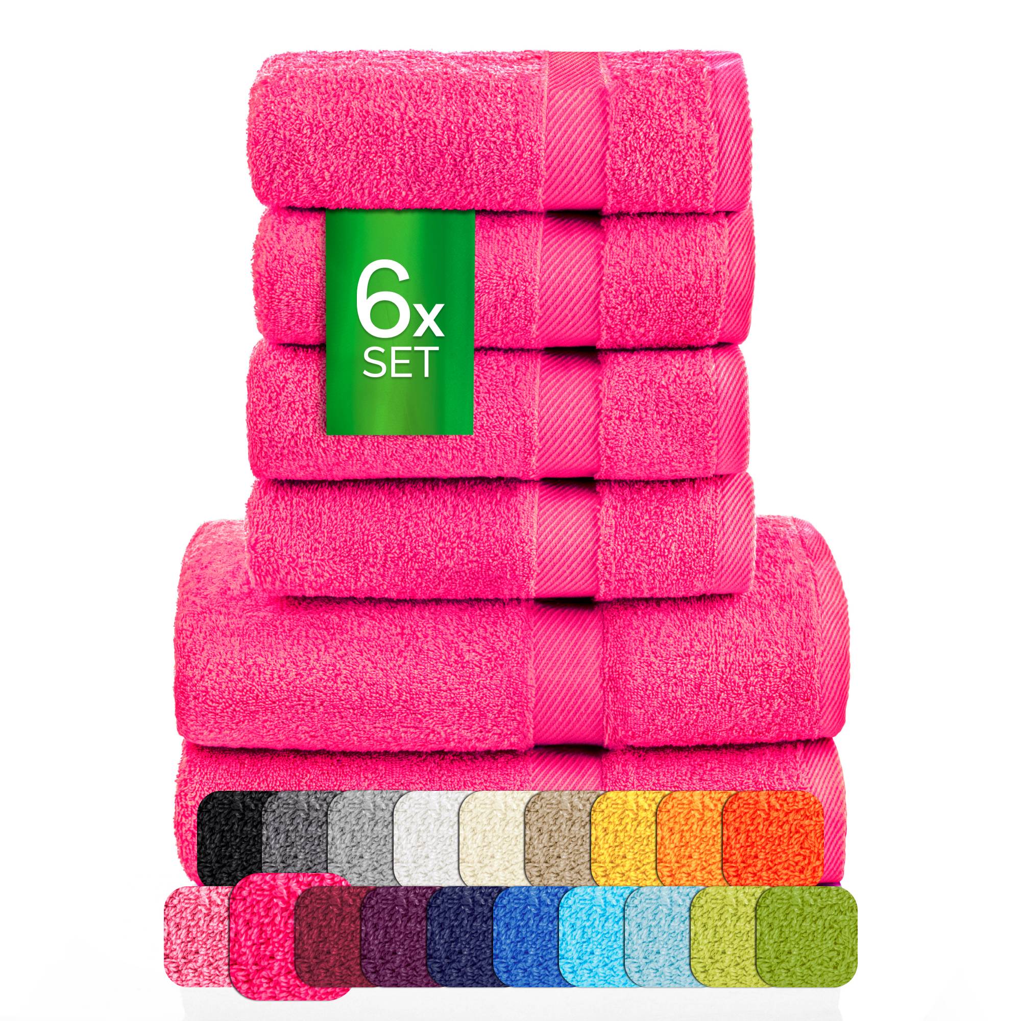 eterea Carli Handtuch Set 6 tlg. Eco