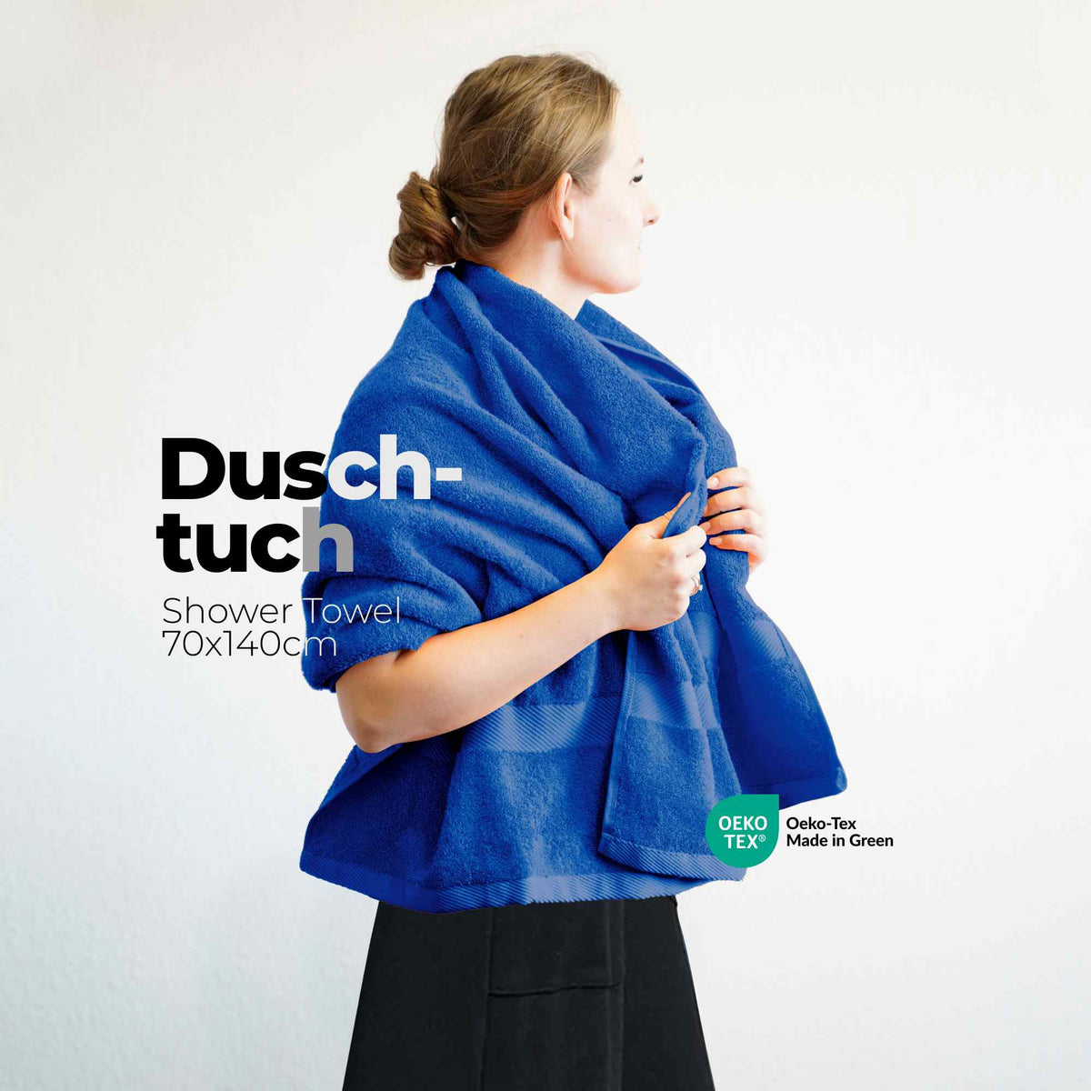 VBD-17 etérea Carli Handtuch Kollektion Duschtuch Badetuch Badvorleger - 100% Baumwolle