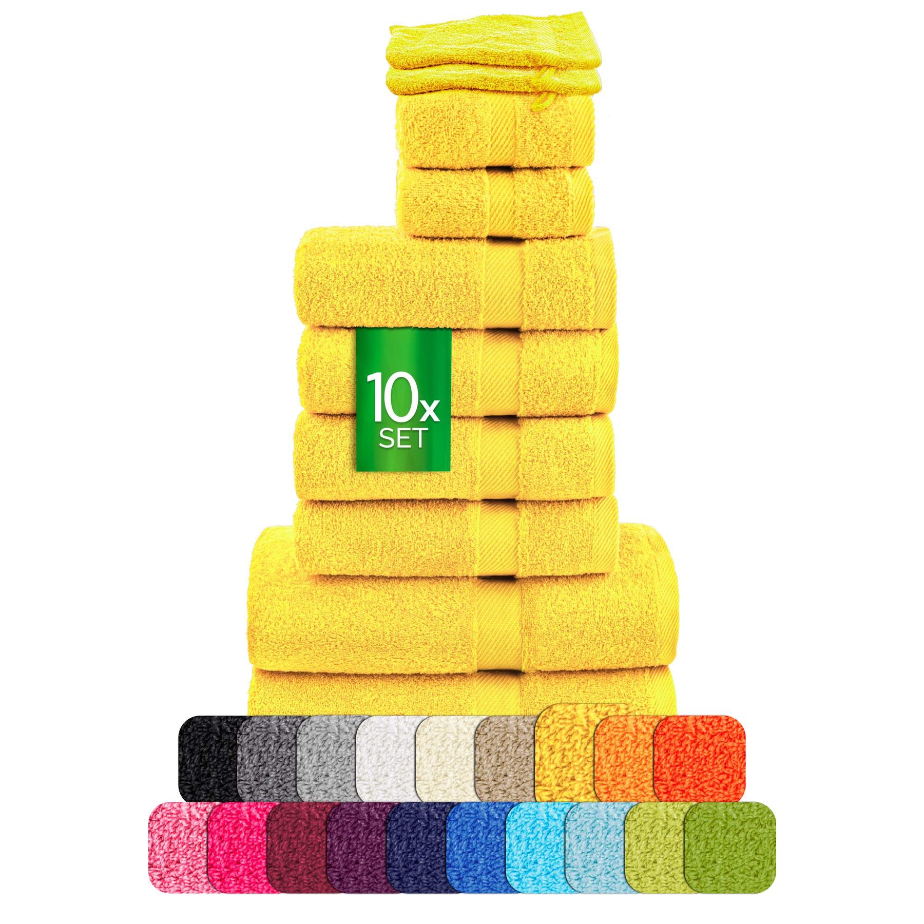 etérea Carli 10-teiliges Handtuchset