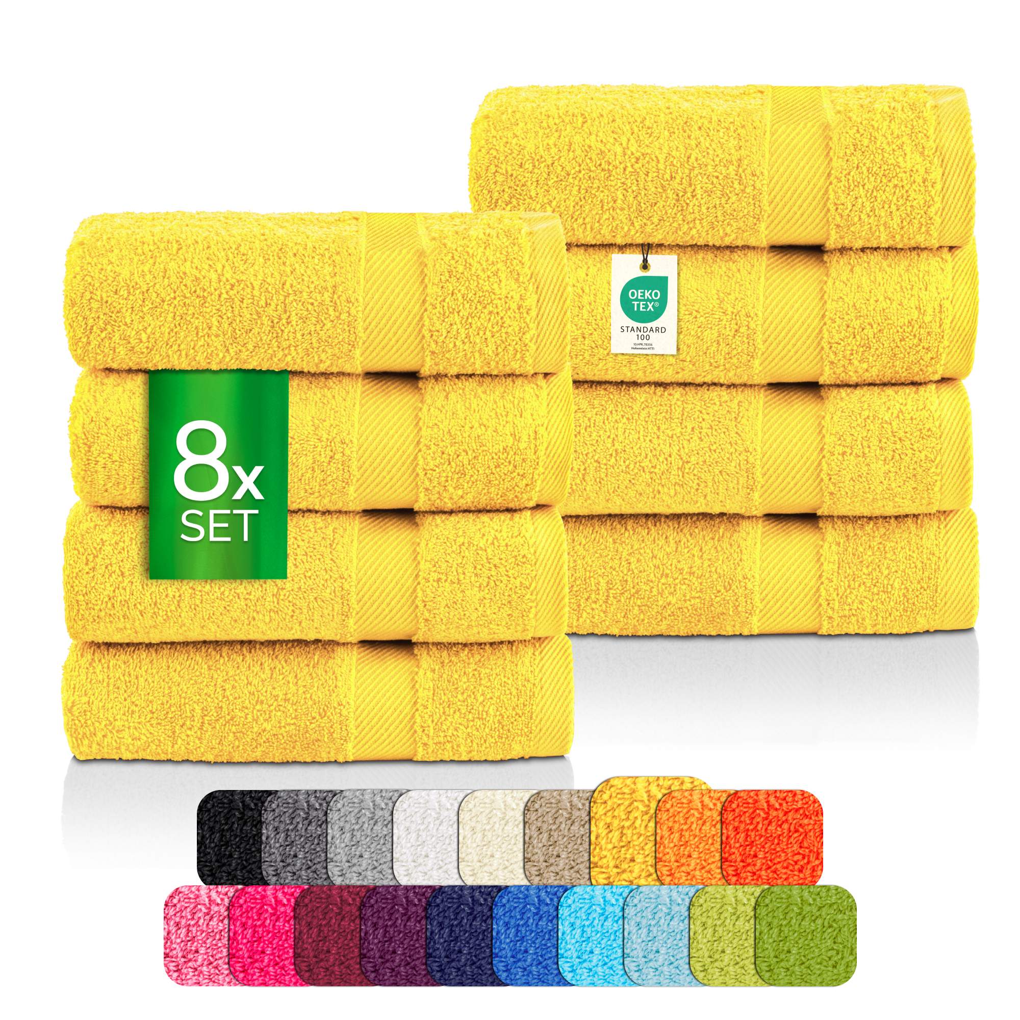eterea Carli Handtuch Set 8 tlg.