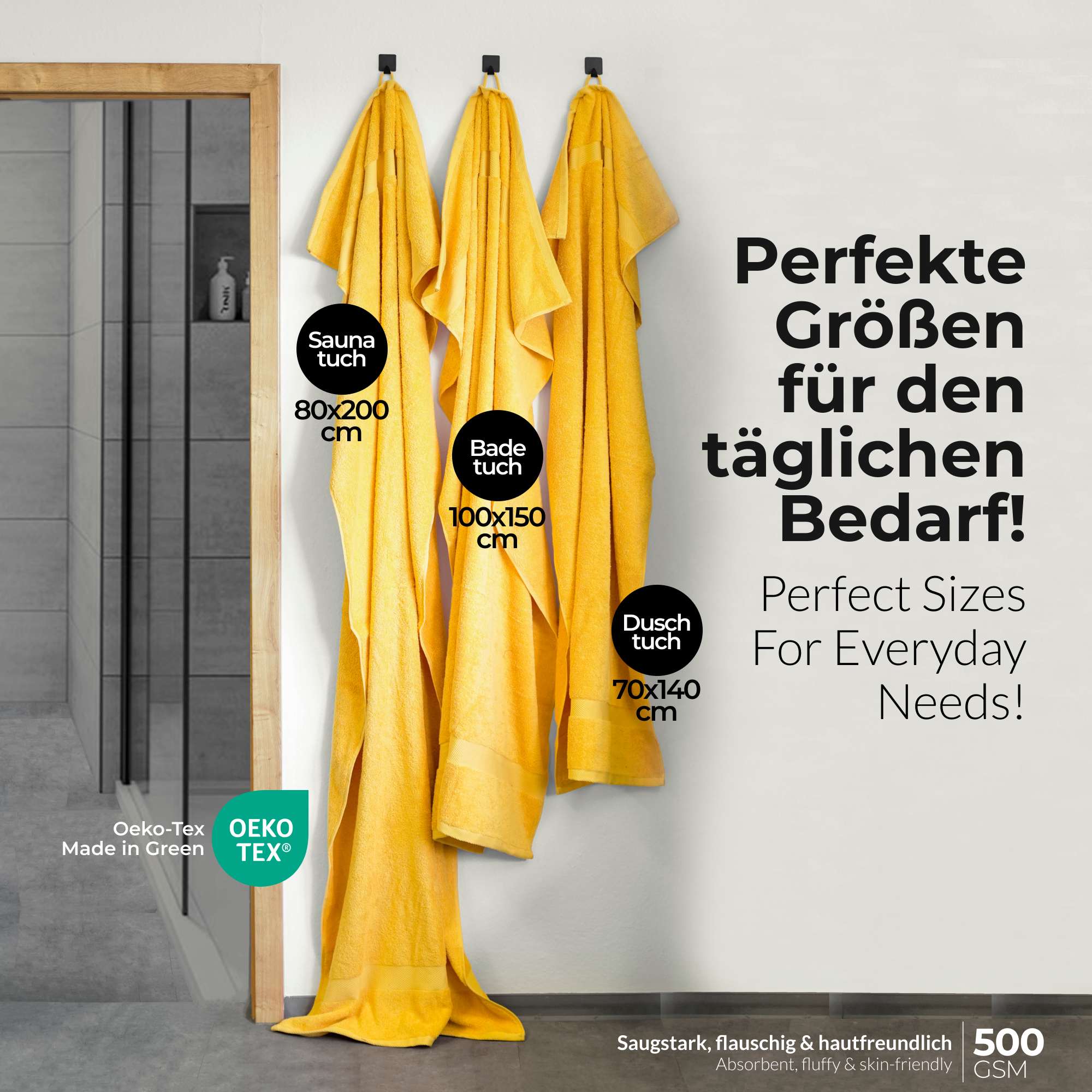 etérea 10er Pack Handtücher Carli Handtuch Bulkset