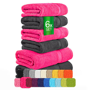 eterea Carli Handtuch Set 6 tlg. Eco