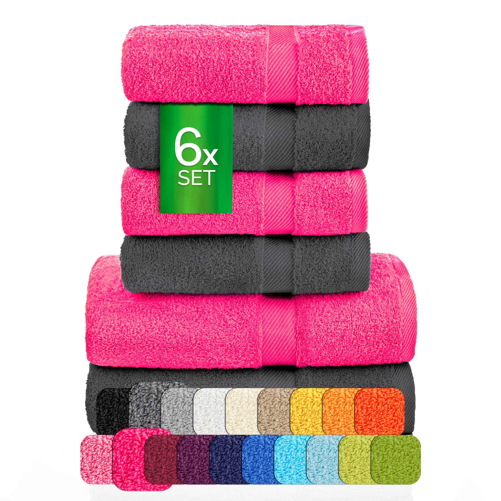 eterea Carli Handtuch Set 6 tlg. Eco