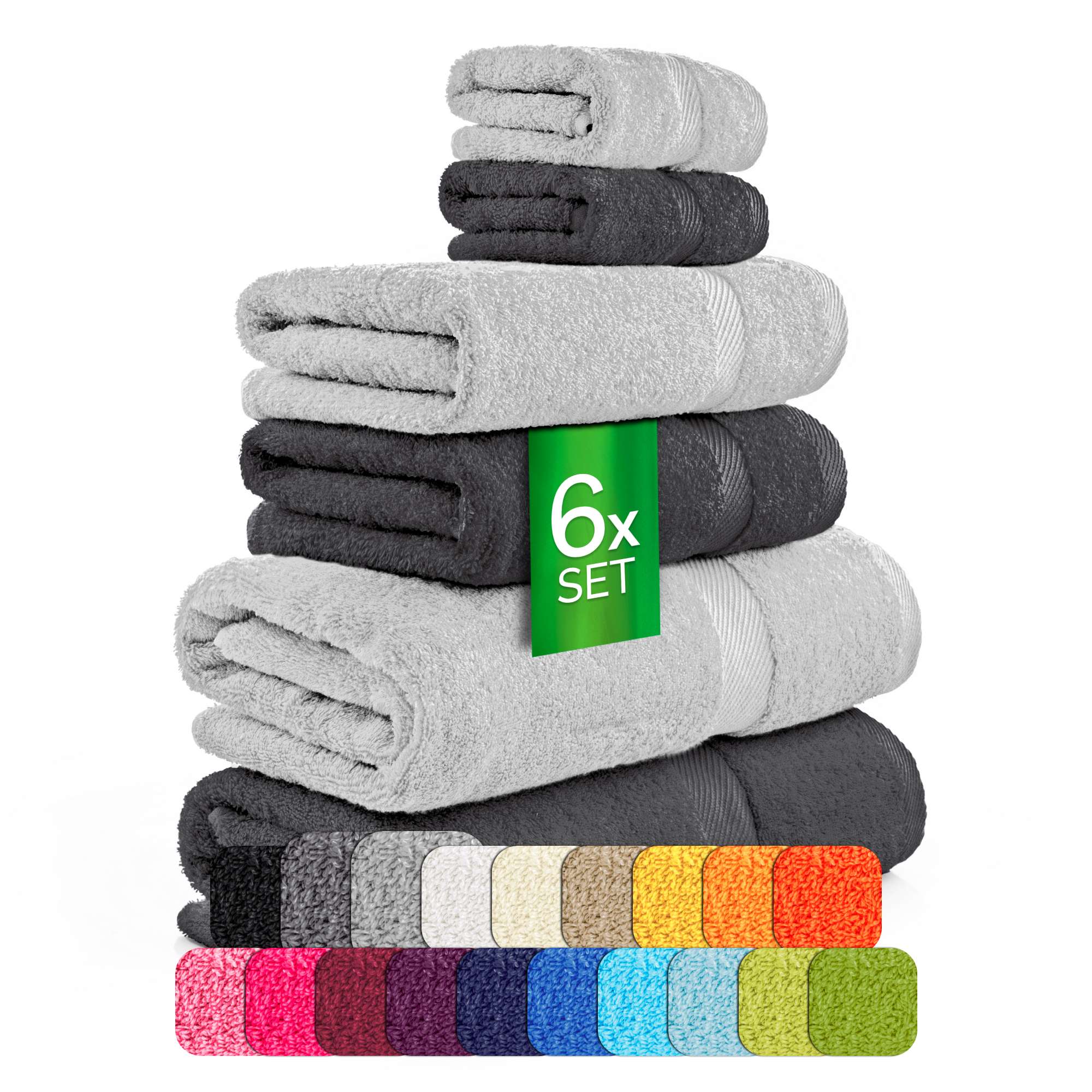 eterea Carli Handtuch Set 6 tlg.