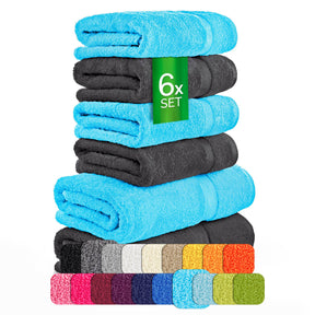 eterea Carli Handtuch Set 6 tlg. Eco