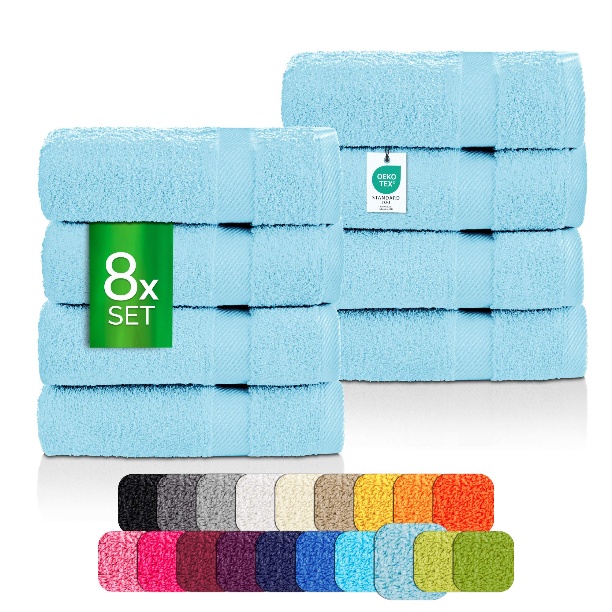 eterea Carli Handtuch Set 8 tlg.