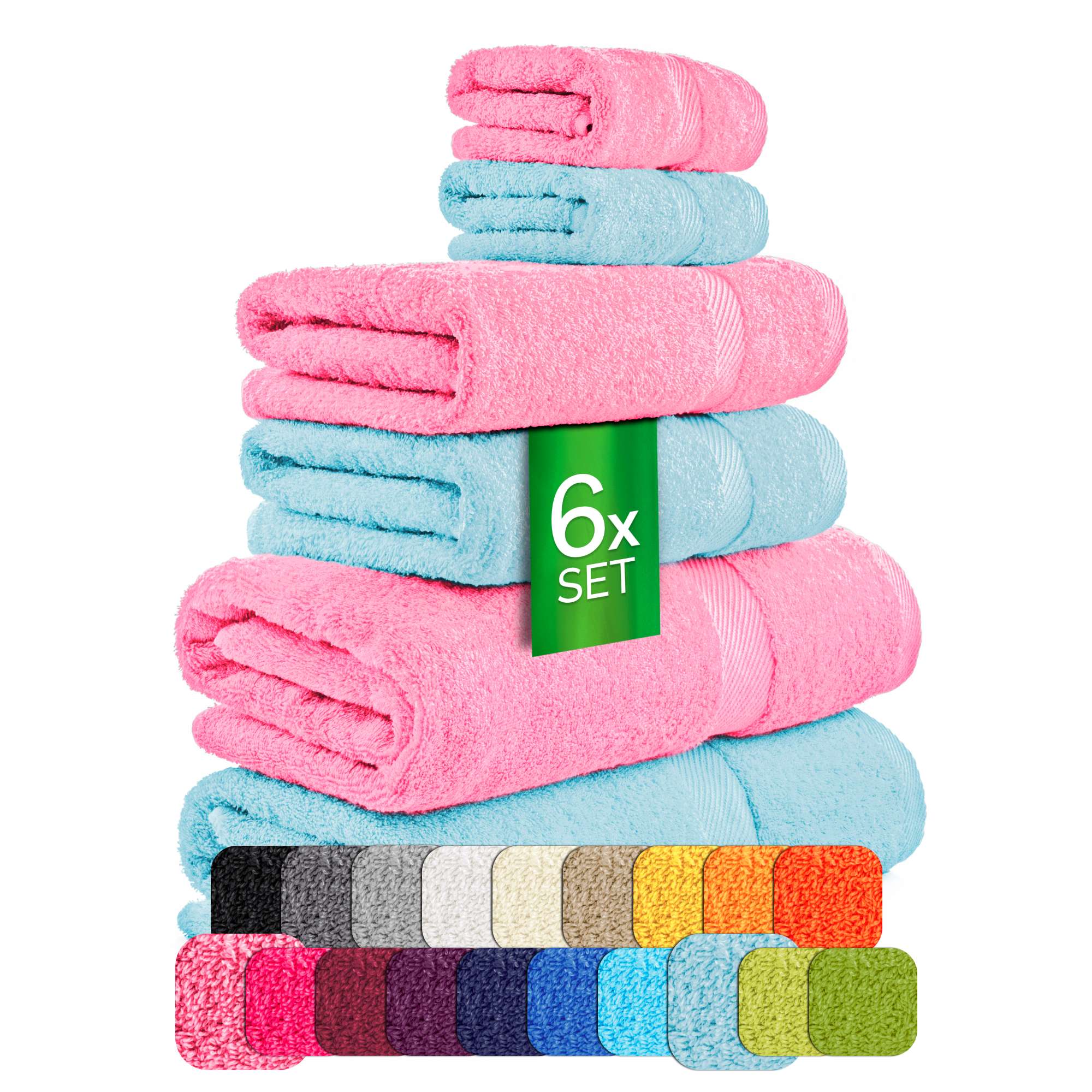 eterea Carli Handtuch Set 6 tlg.