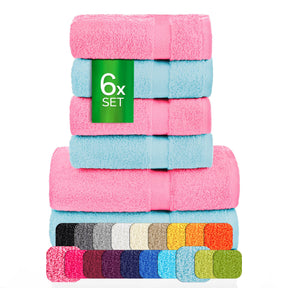 eterea Carli Handtuch Set 6 tlg. Eco