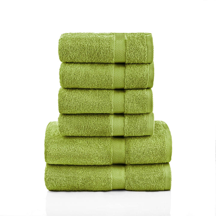 6 tlg. Dusch und Handtuch #farbe_kaktus