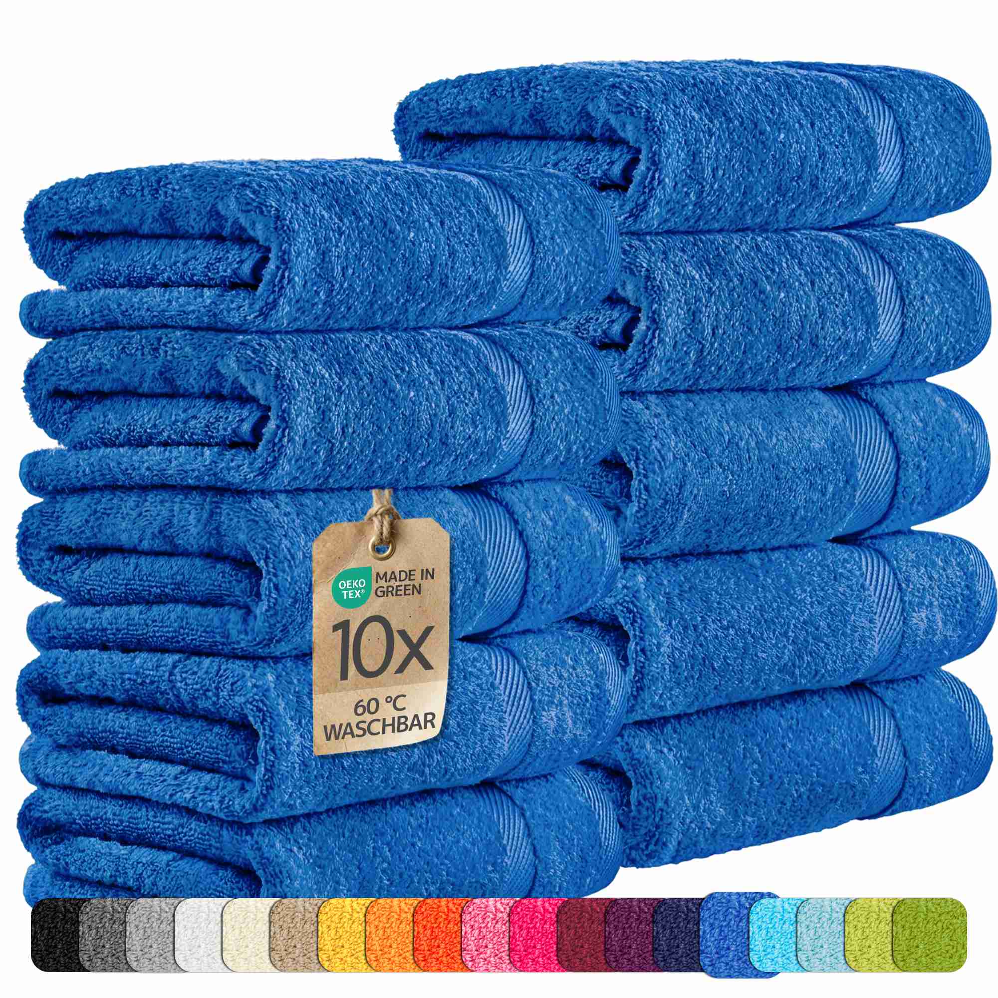 etérea 10er Pack Handtücher Carli Handtuch Bulkset