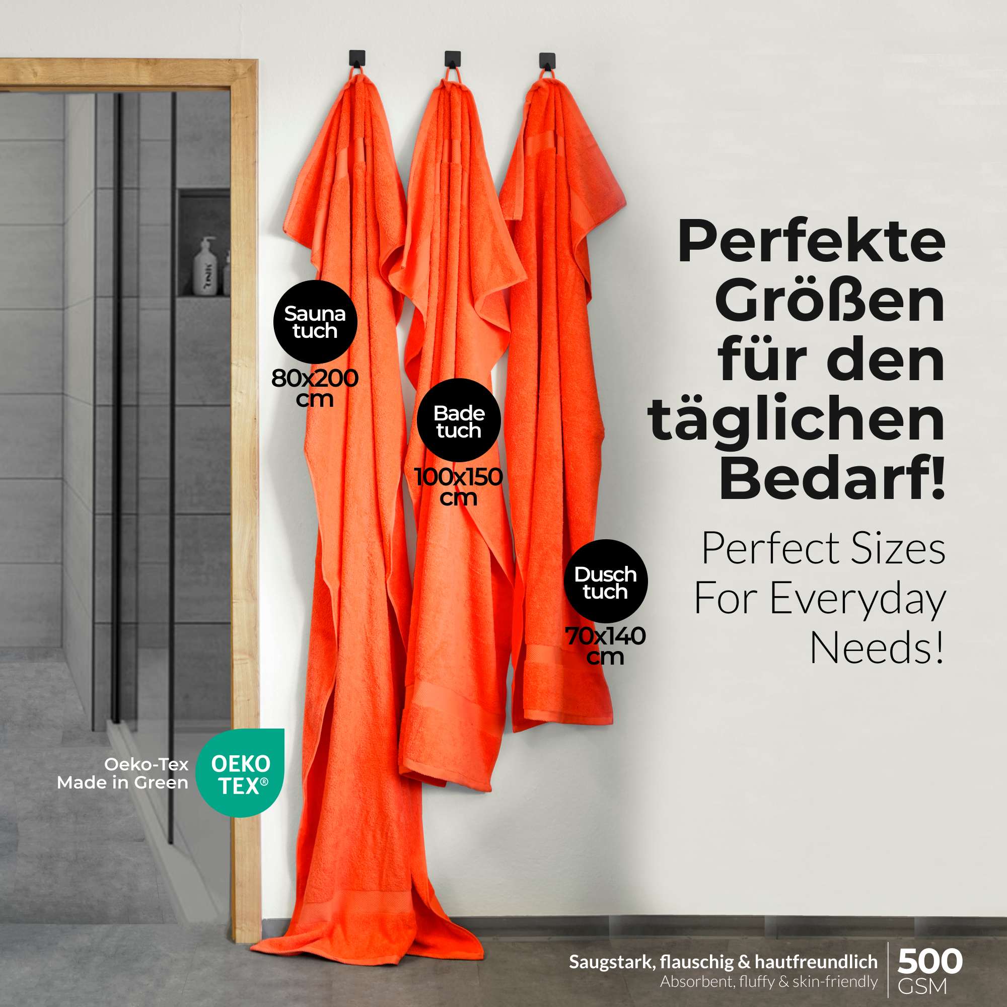 etérea 10er Pack Handtücher Carli Handtuch Bulkset
