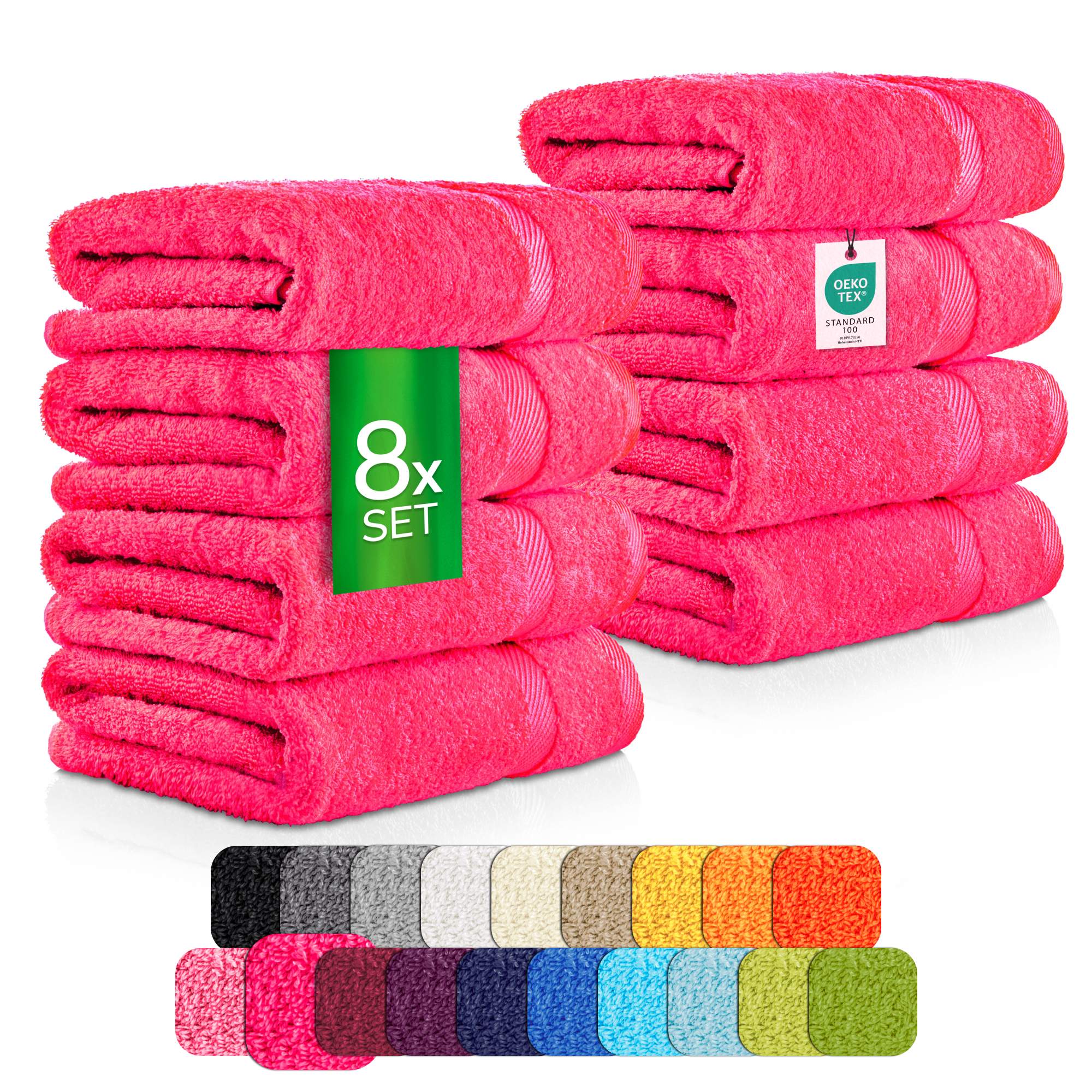eterea Carli Handtuch Set 8 tlg.