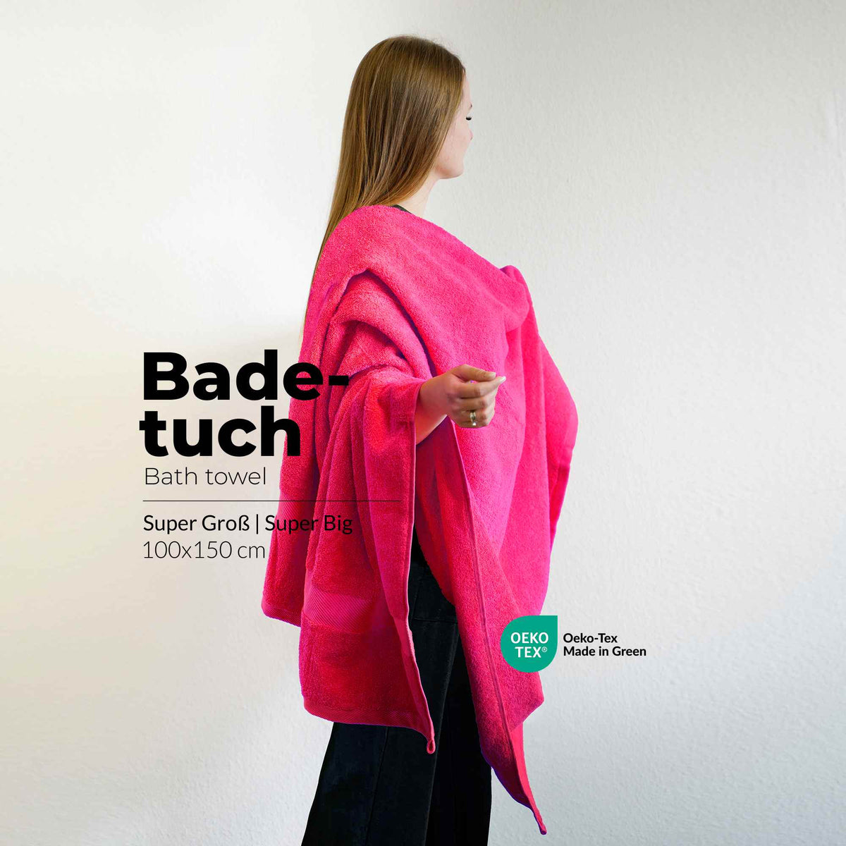 VBD-17 etérea Carli Handtuch Kollektion Duschtuch Badetuch Badvorleger - 100% Baumwolle