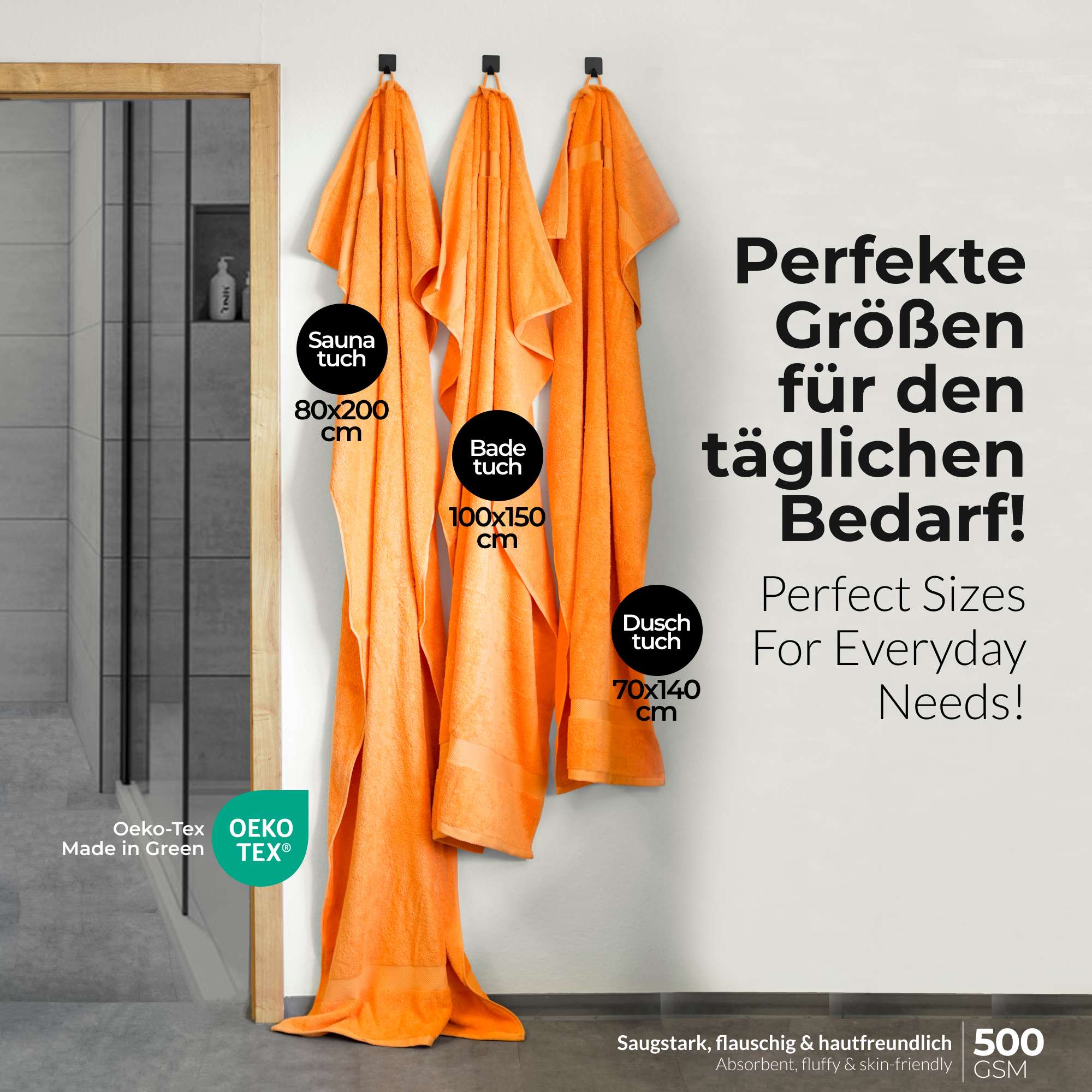 etérea 10er Pack Handtücher Carli Handtuch Bulkset