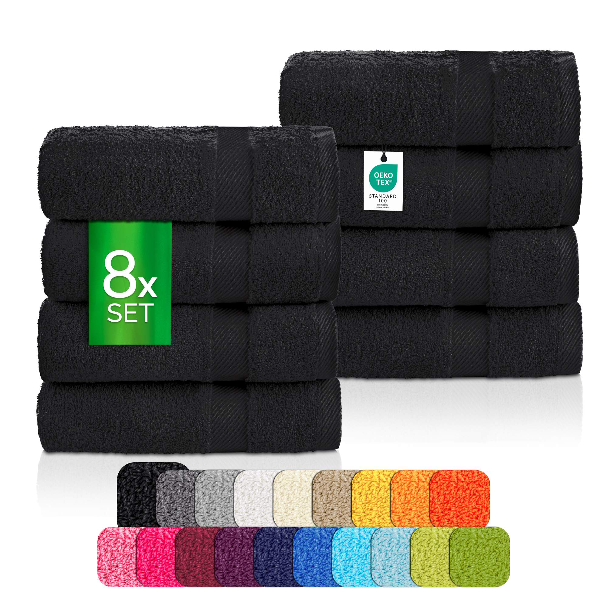 eterea Carli Handtuch Set 8 tlg.