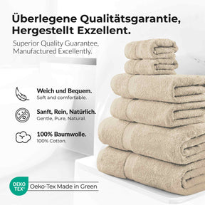 eterea Carli Handtuch Set 6 tlg. Eco