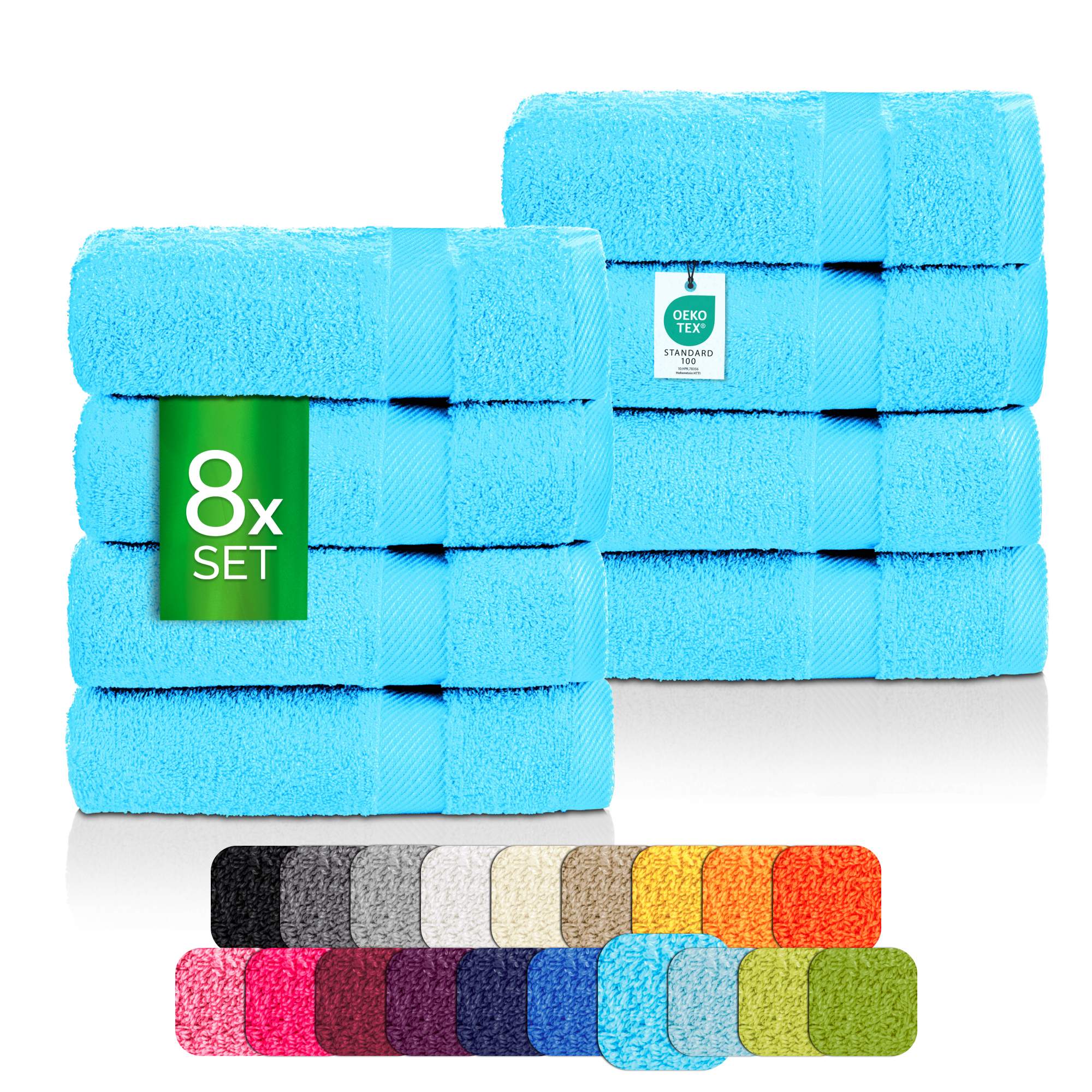 eterea Carli Handtuch Set 8 tlg.