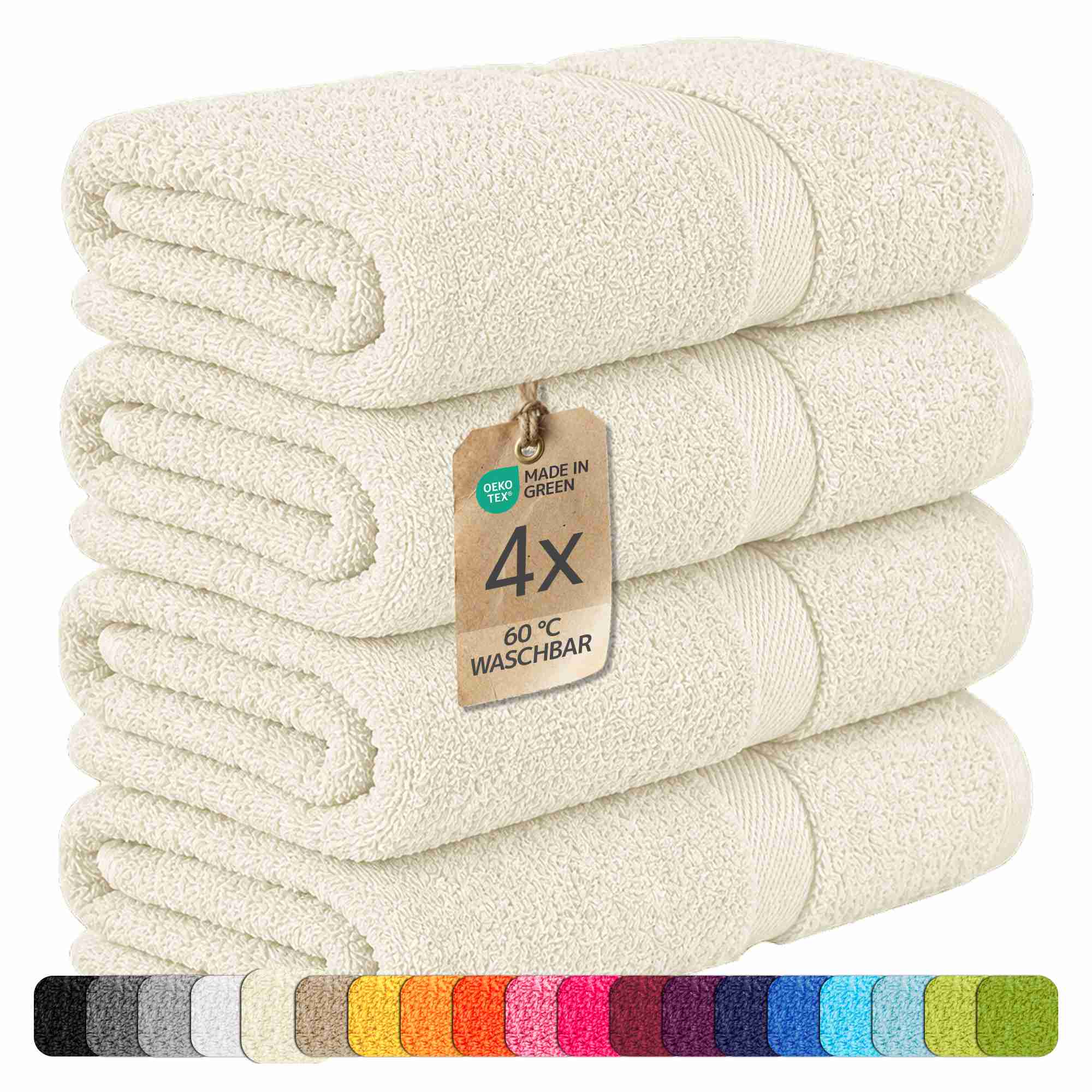 etérea 10er Pack Handtücher Carli Handtuch Bulkset