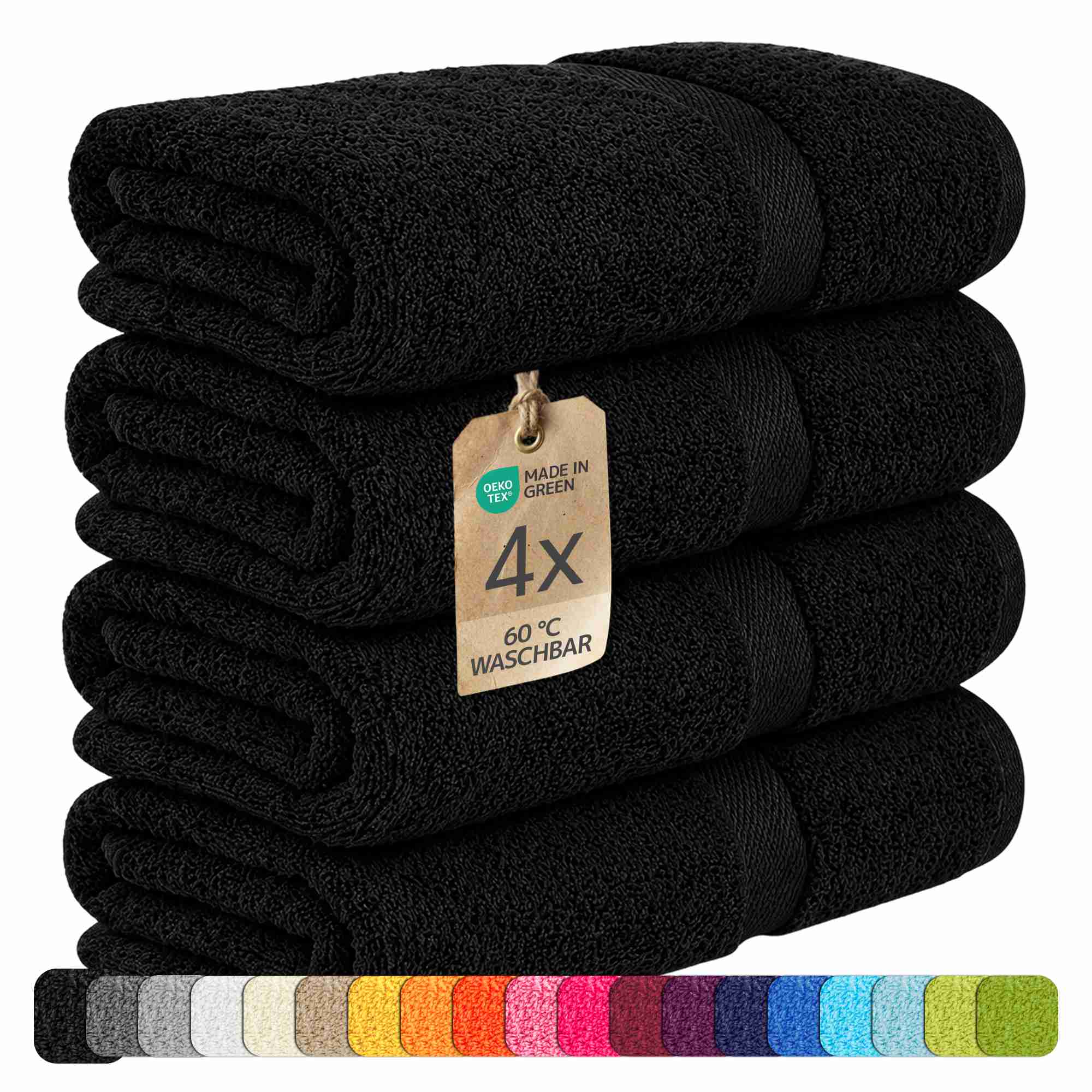 etérea 10er Pack Handtücher Carli Handtuch Bulkset