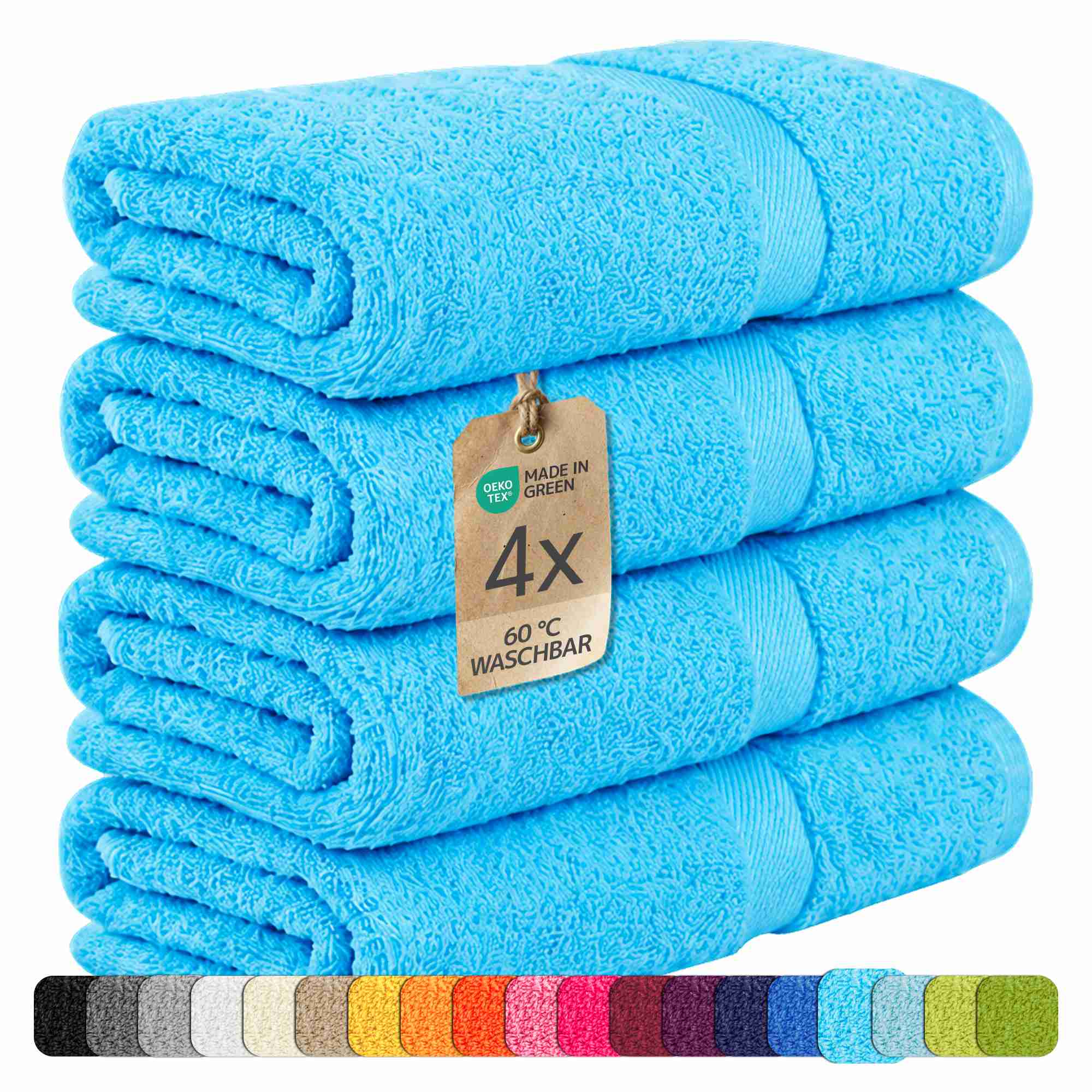 etérea 10er Pack Handtücher Carli Handtuch Bulkset