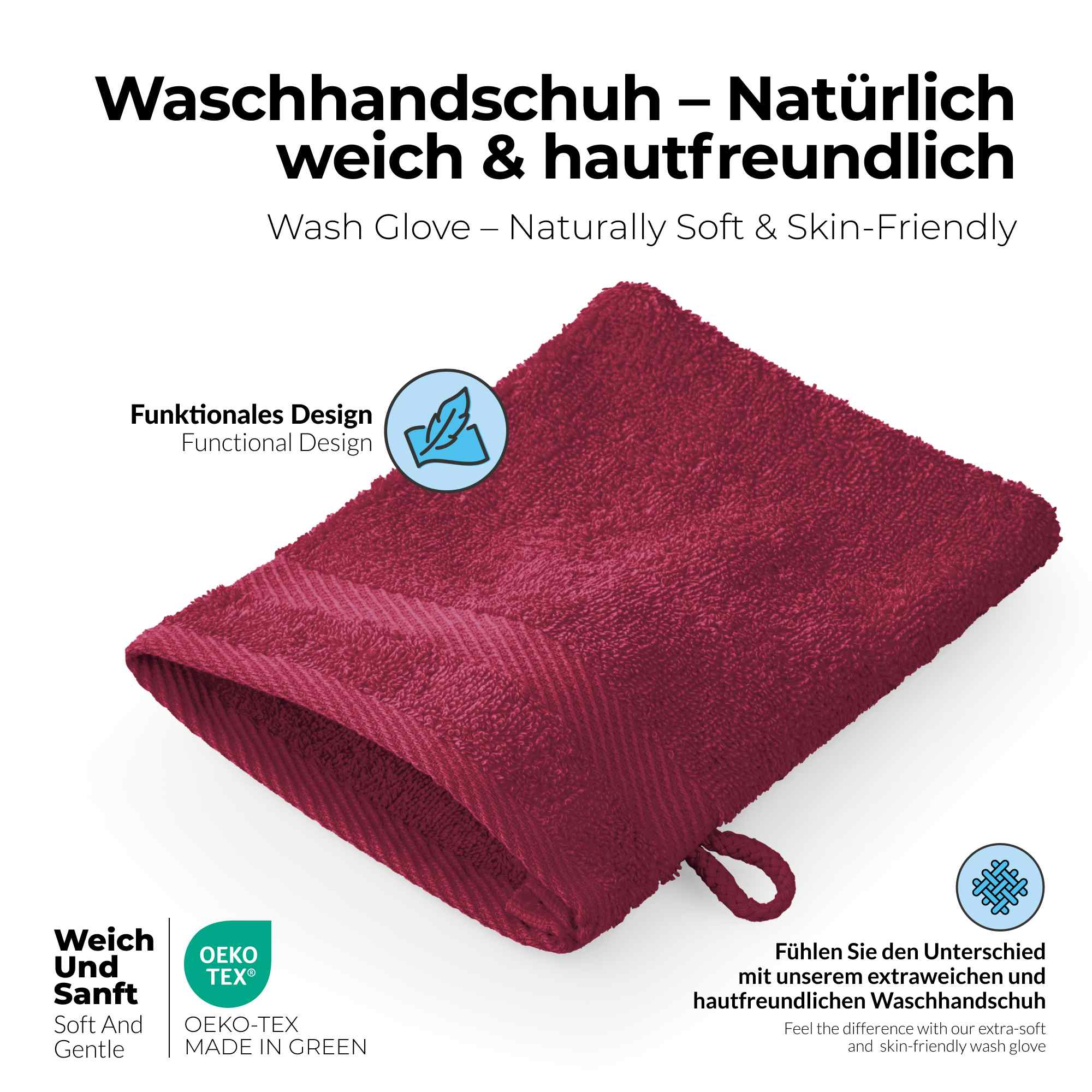 etérea 10er Pack Handtücher Carli Handtuch Bulkset