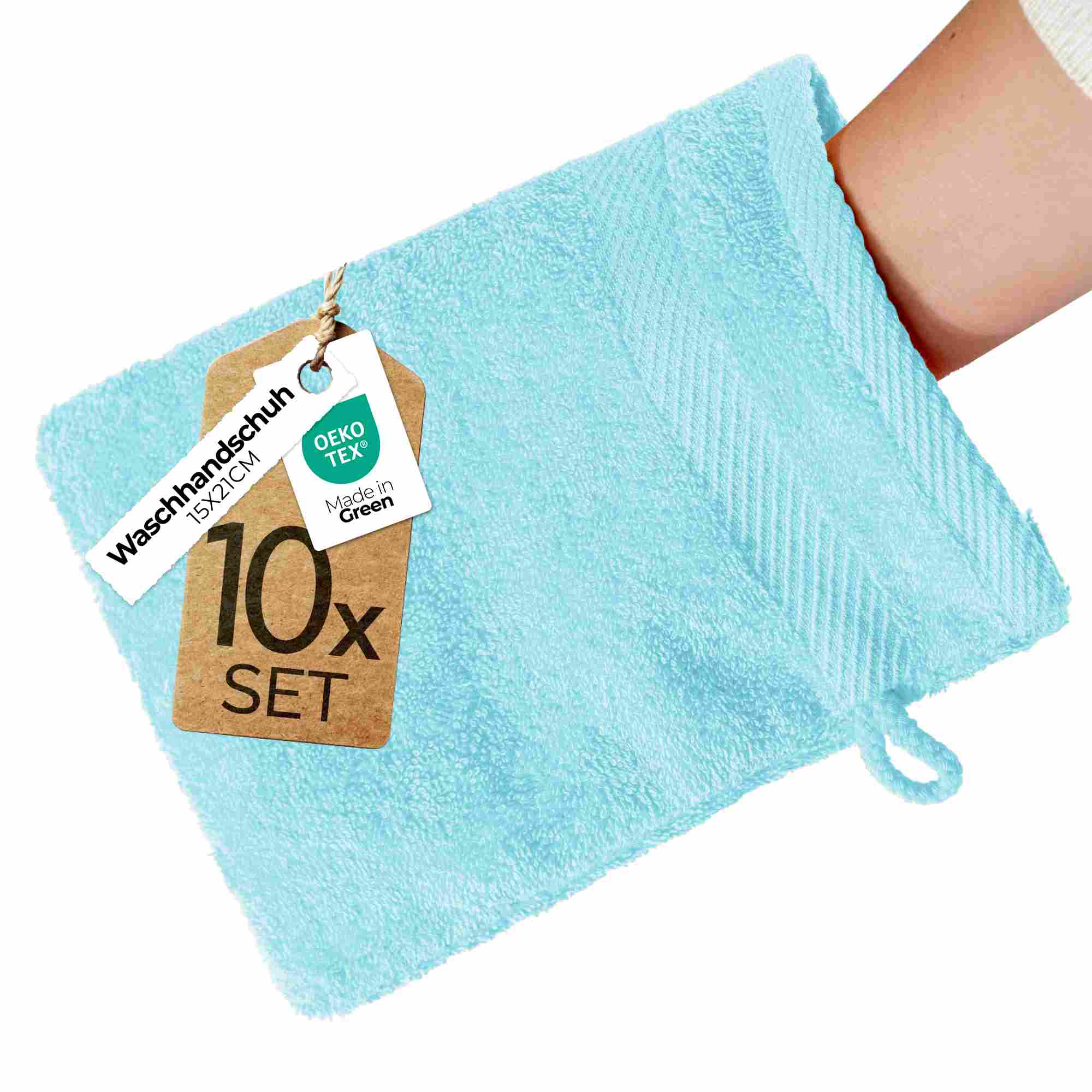 etérea 10er Pack Handtücher Carli Handtuch Bulkset