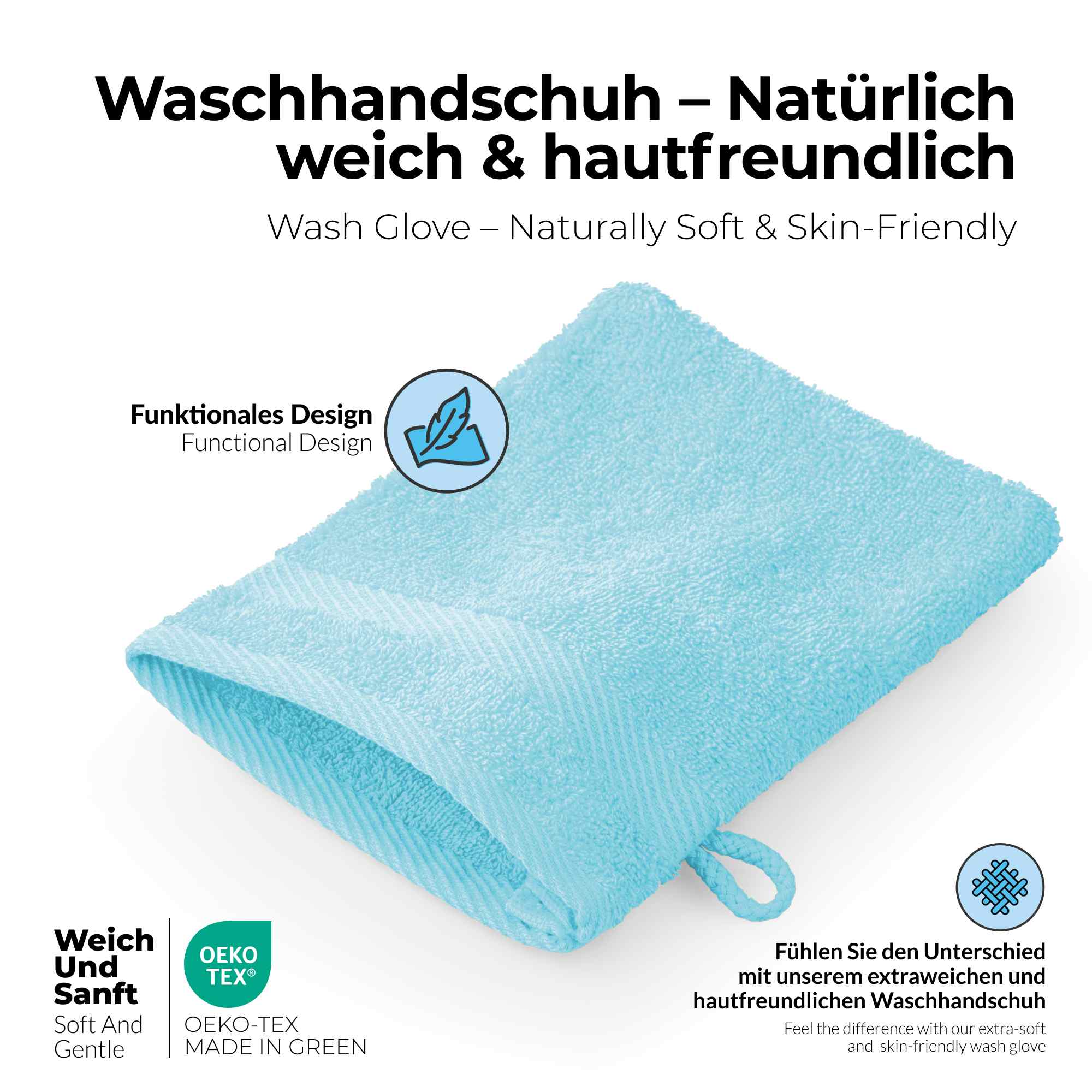 etérea 10er Pack Handtücher Carli Handtuch Bulkset